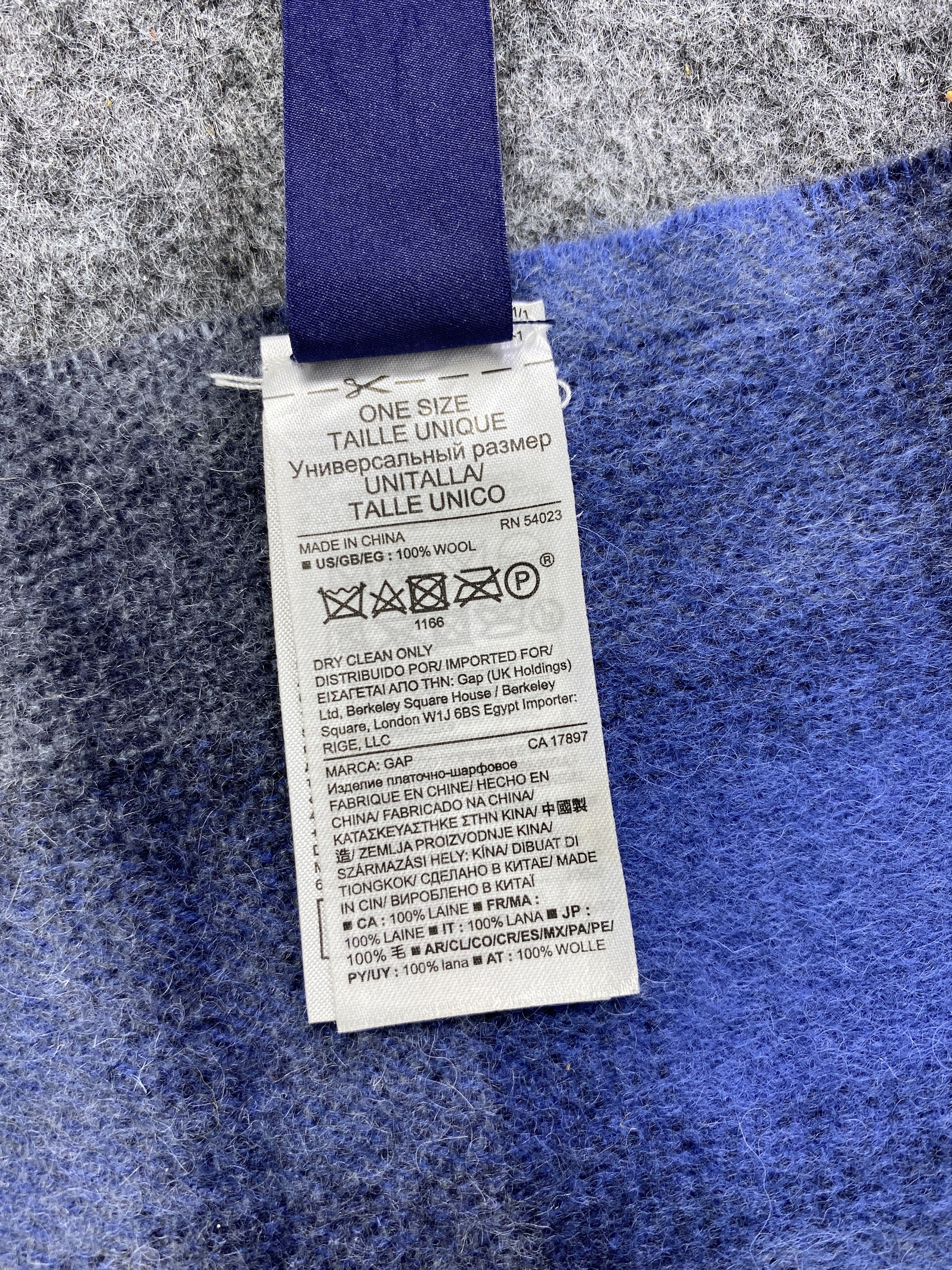 Gap × Pendleton Gap+Pendleton Scarf/Muffler/Neckwear -T359 Size ONE SIZE - 6 Thumbnail