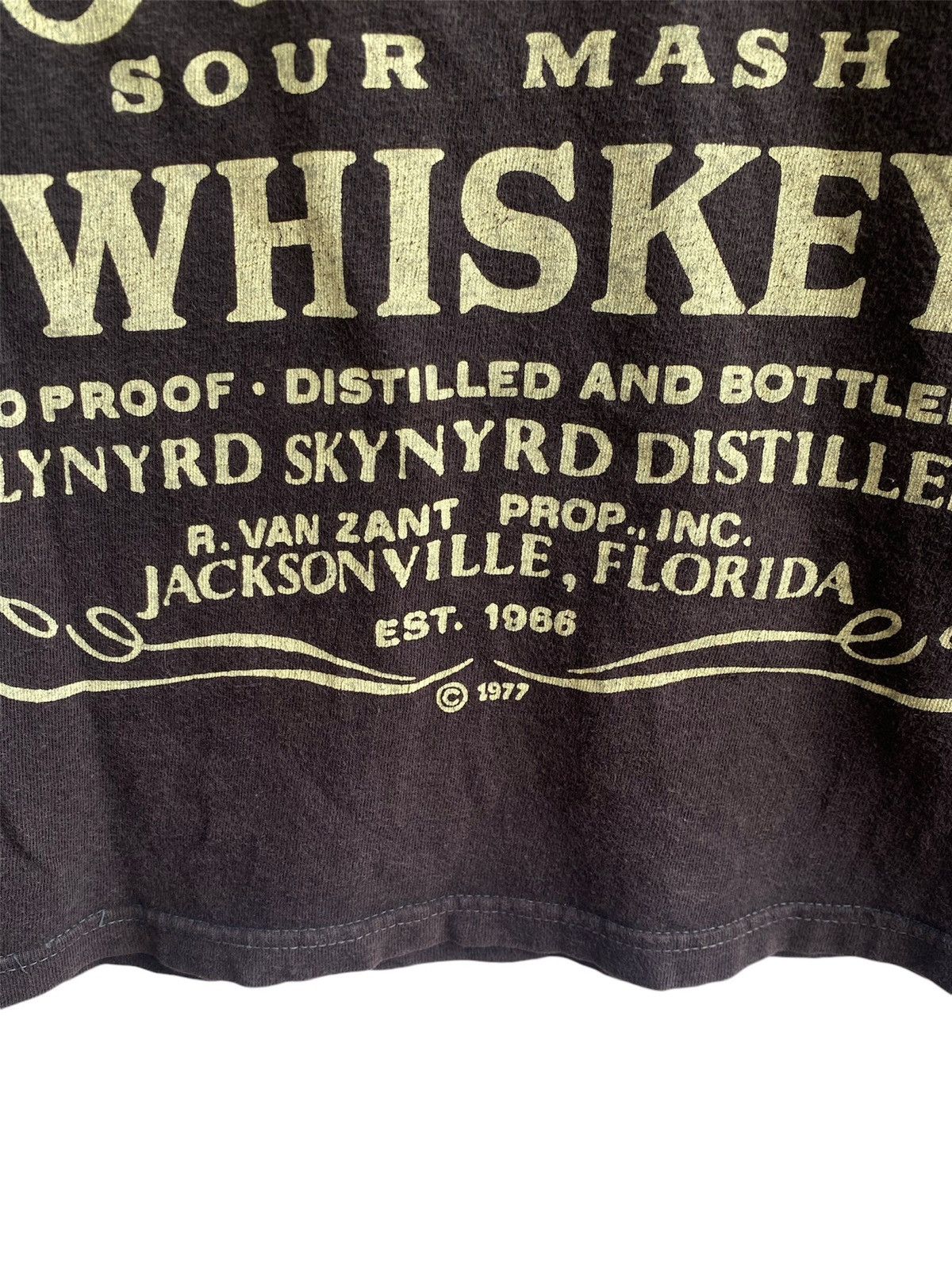 Band Tees × Vintage 🔥🔥 Vintage Lynyrd Skynyrd whiskey band tee Size US M / EU 48-50 / 2 - 5 Thumbnail