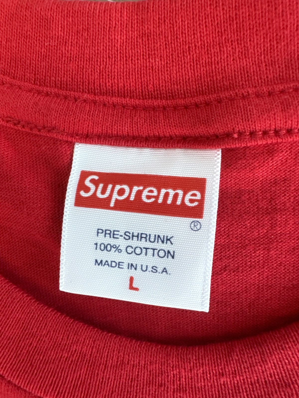 Supreme Supreme “The Killer Trust” Tee (RED) Size US L / EU 52-54 / 3 - 3 Thumbnail