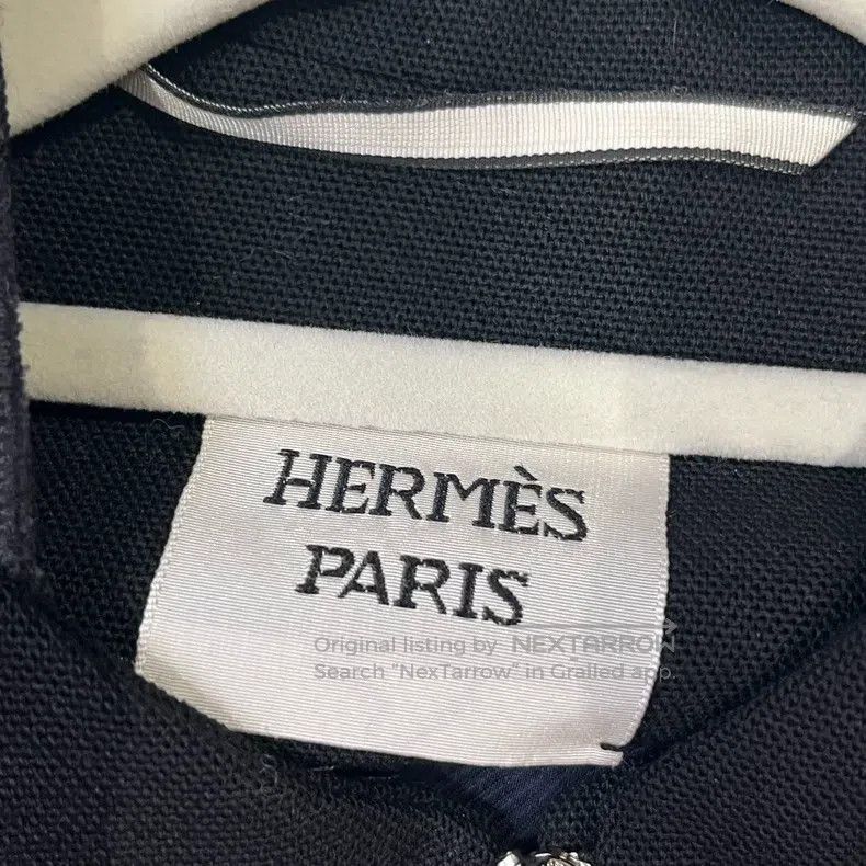 Hermes Hermes Black Collar Zipper Short Jacket Size XXS / US 00 / IT 34 - 3 Thumbnail