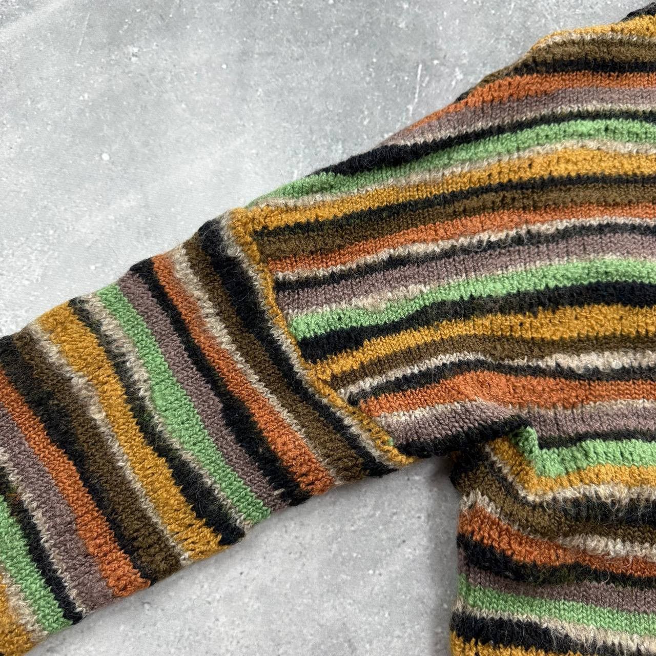Missoni Missoni Sport Wool Blend Striped Turtleneck Knit Pullover 44 Size M / US 6-8 / IT 42-44 - 14 Thumbnail