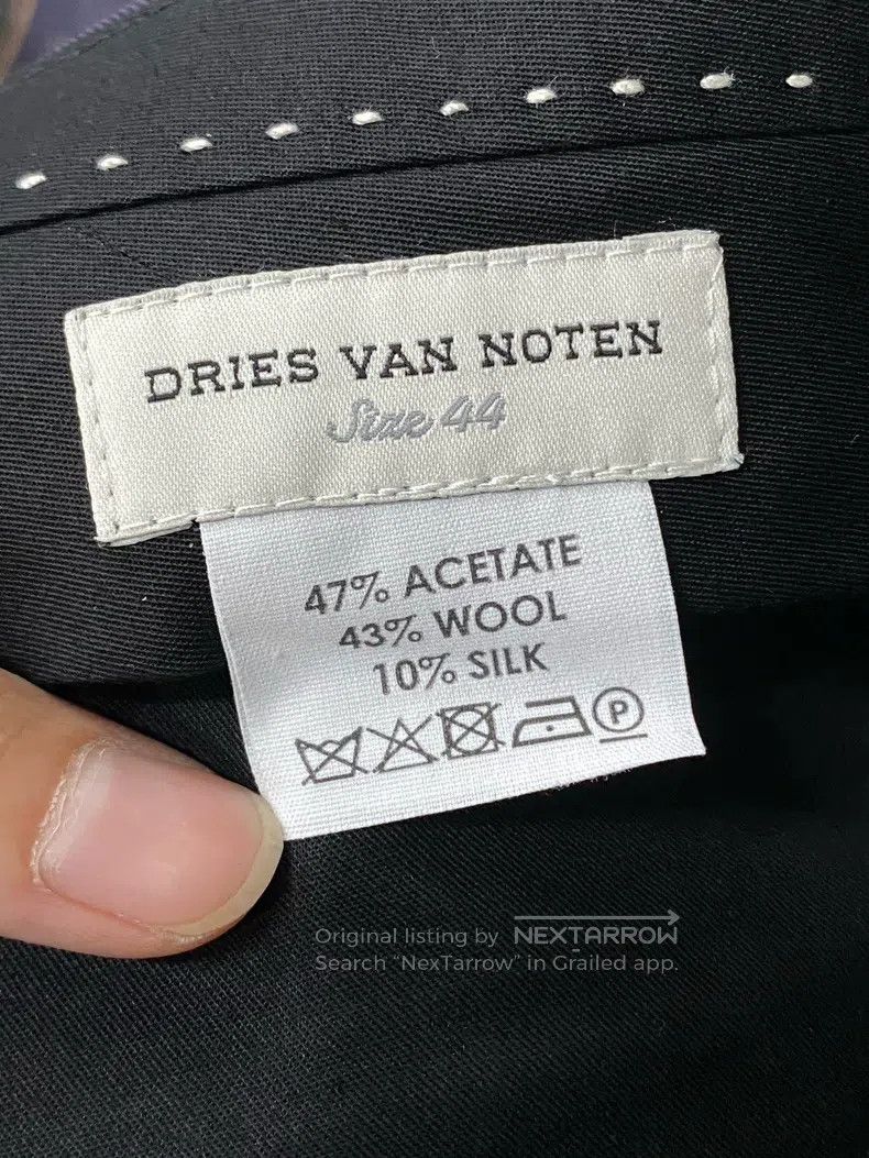 Dries Van Noten Dries Van Noten Black Suit Pants Size US 28 / EU 44 - 6 Thumbnail