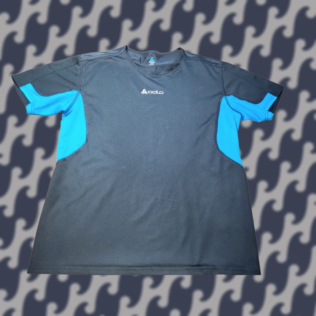 Odlo ODLO Short Sleeve Mens Black T-Shirt Size M Running Sports Quick Dry Size US M / EU 48-50 / 2 - 1 Thumbnail