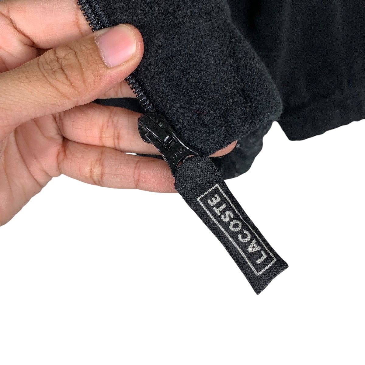 Lacoste LACOSTE Embroidery Small Logo Zipper Fleece Jacket #1325-C60 Size US L / EU 52-54 / 3 - 12 Thumbnail