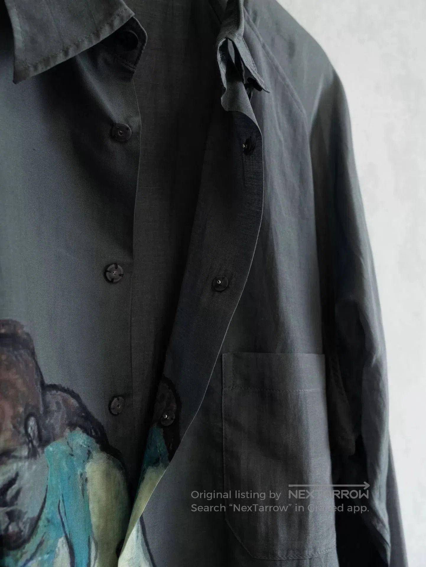 Yohji Yamamoto yohji yamamoto shirt inspired by toulouse. Size M / US 6-8 / IT 42-44 - 5 Thumbnail