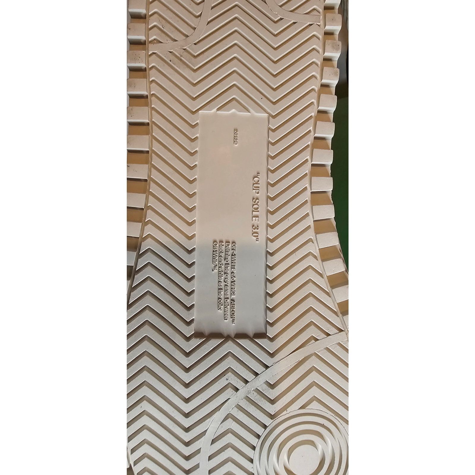 Off-White Off-White White Canvas and Leather Industrial High Top Size US 11 / EU 44 - 12 Thumbnail