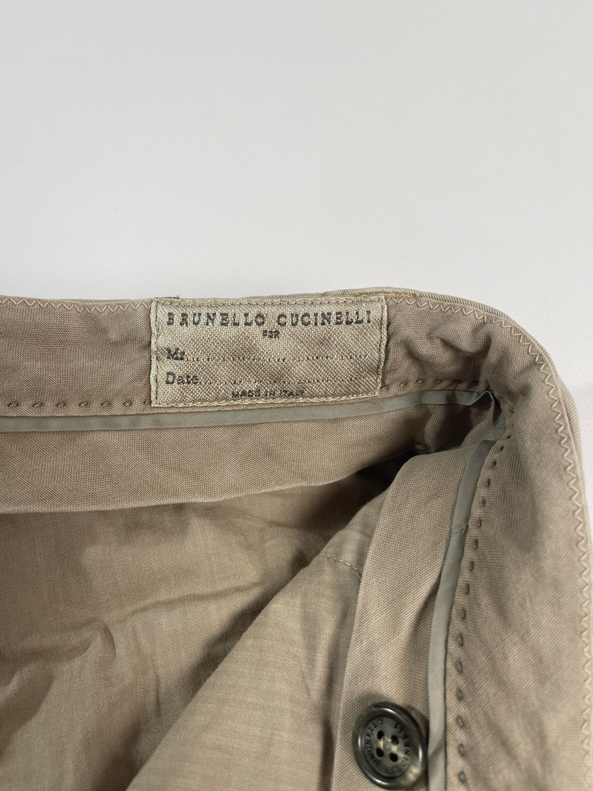 Brunello Cucinelli Brunello Cucinelli Men's Cargo Shorts 46 Size US 30 / EU 46 - 5 Thumbnail