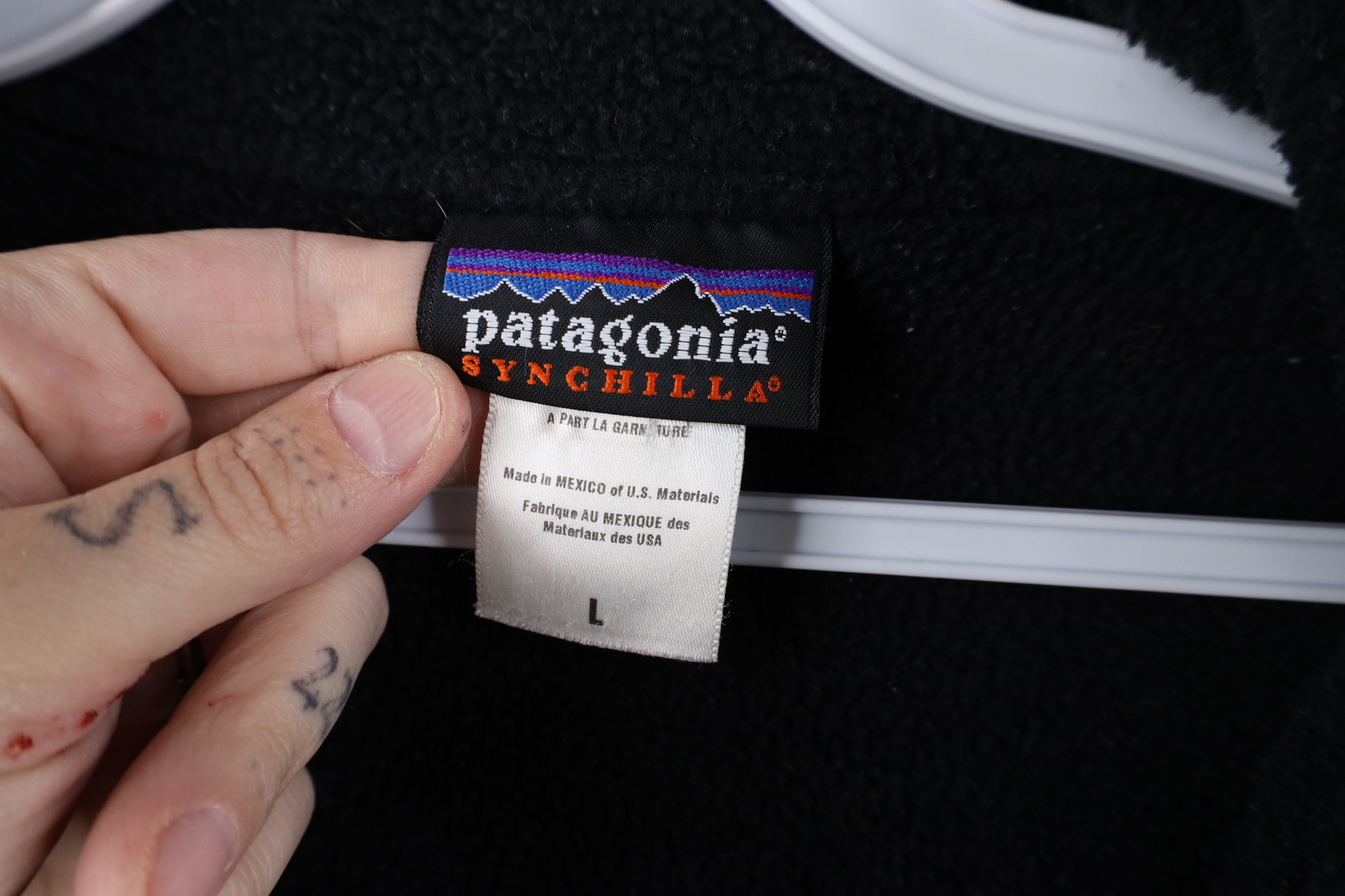Patagonia Vintage Patagonia Synchilla Scotch Whisky Fleece Sweater Size US L / EU 52-54 / 3 - 8 Thumbnail