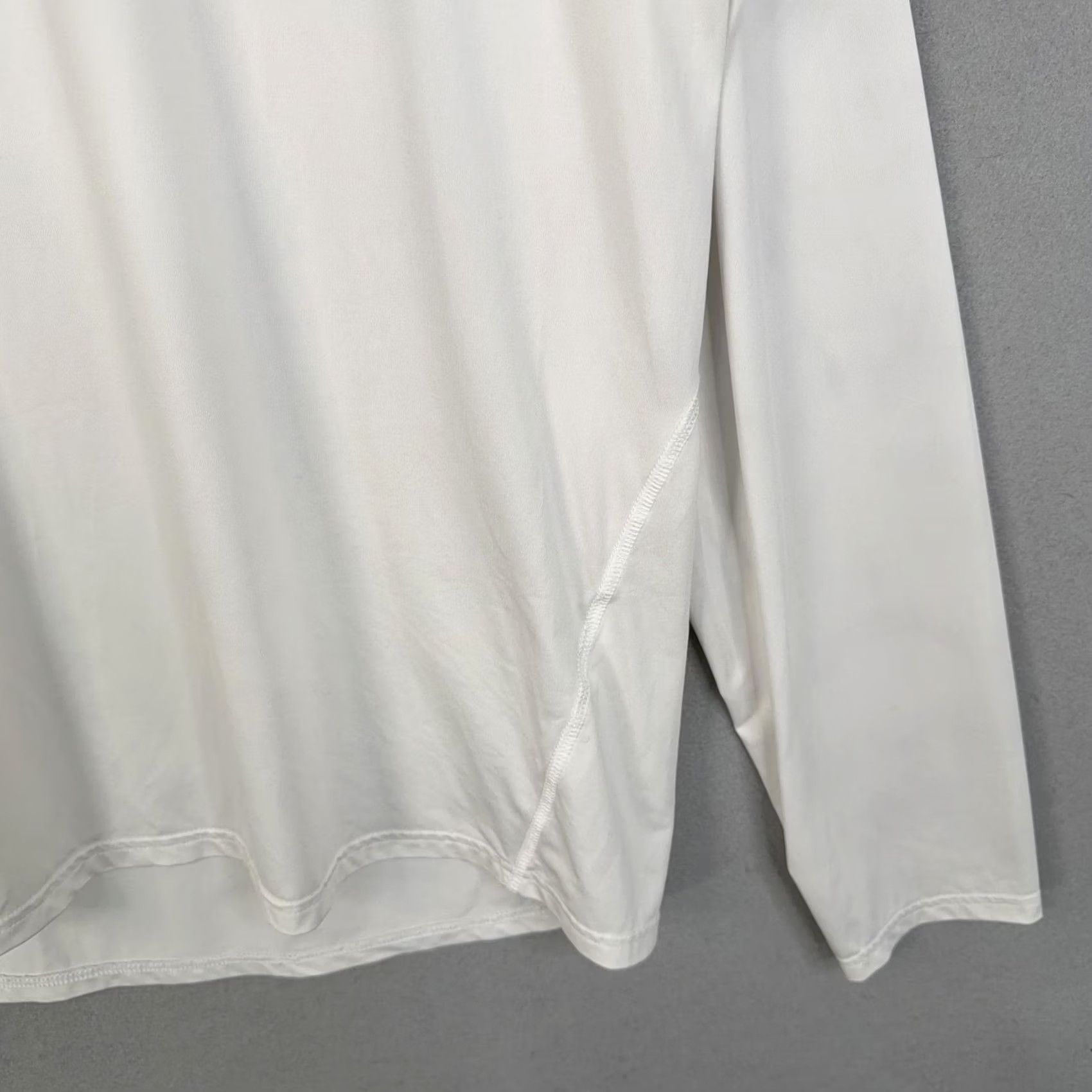 Vintage Greyson Shirt Mens Large White Pickle Open 2024 Tennis Performance Long Sleeve Crew Neck Polo Shirt Size US L / EU 52-54 / 3 - 5 Thumbnail