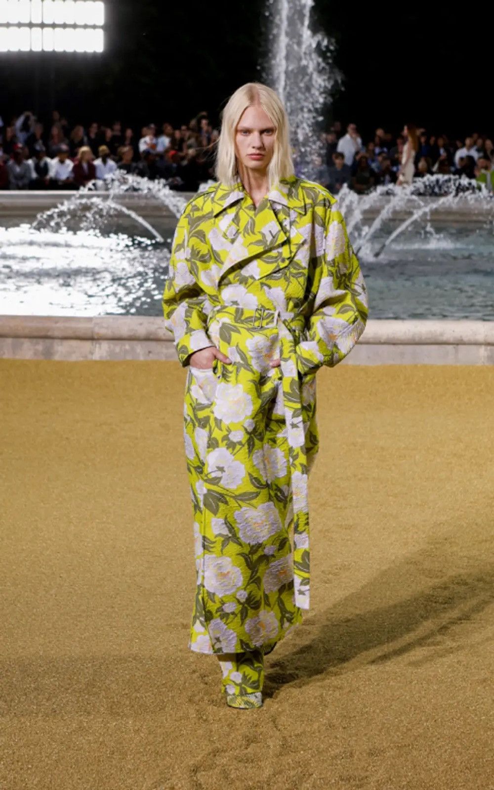 Kenzo SS25 Runway Sample Press Coat And Pants Set Size XS / US 0-2 / IT 36-38 - 1 Thumbnail