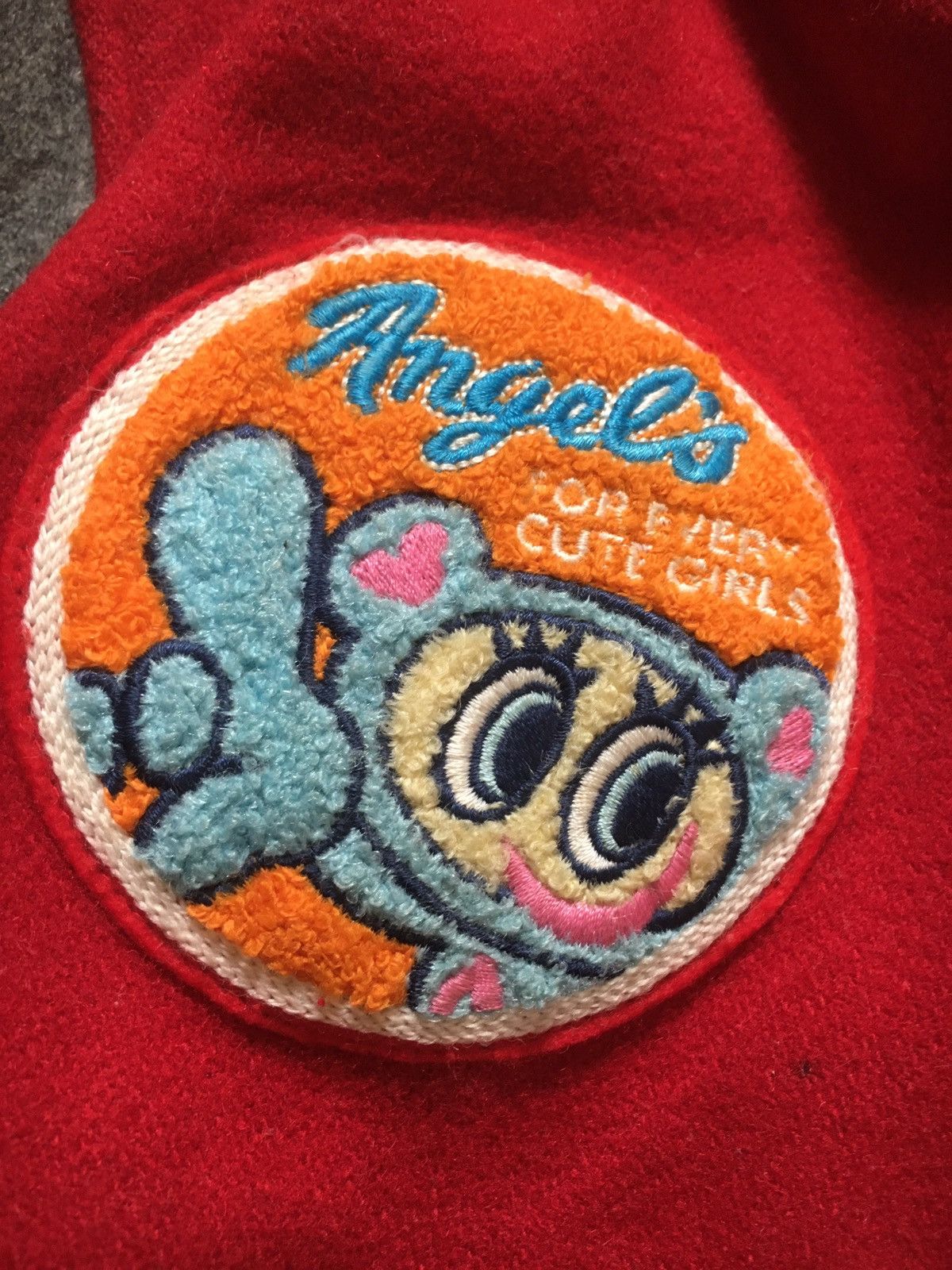 Hysteric Glamour Vintage Wool Angel Blue i love angels Varsity Size S / US 4 / IT 40 - 6 Thumbnail