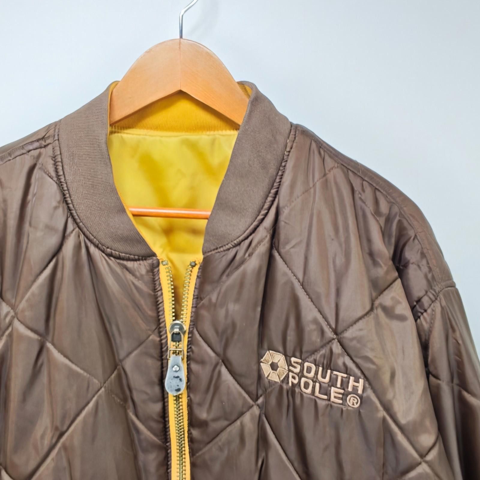 Southpole Vintage SouthPole Puffer Flight Jacket 2XL Size US S / EU 44-46 / 1 - 2 Thumbnail