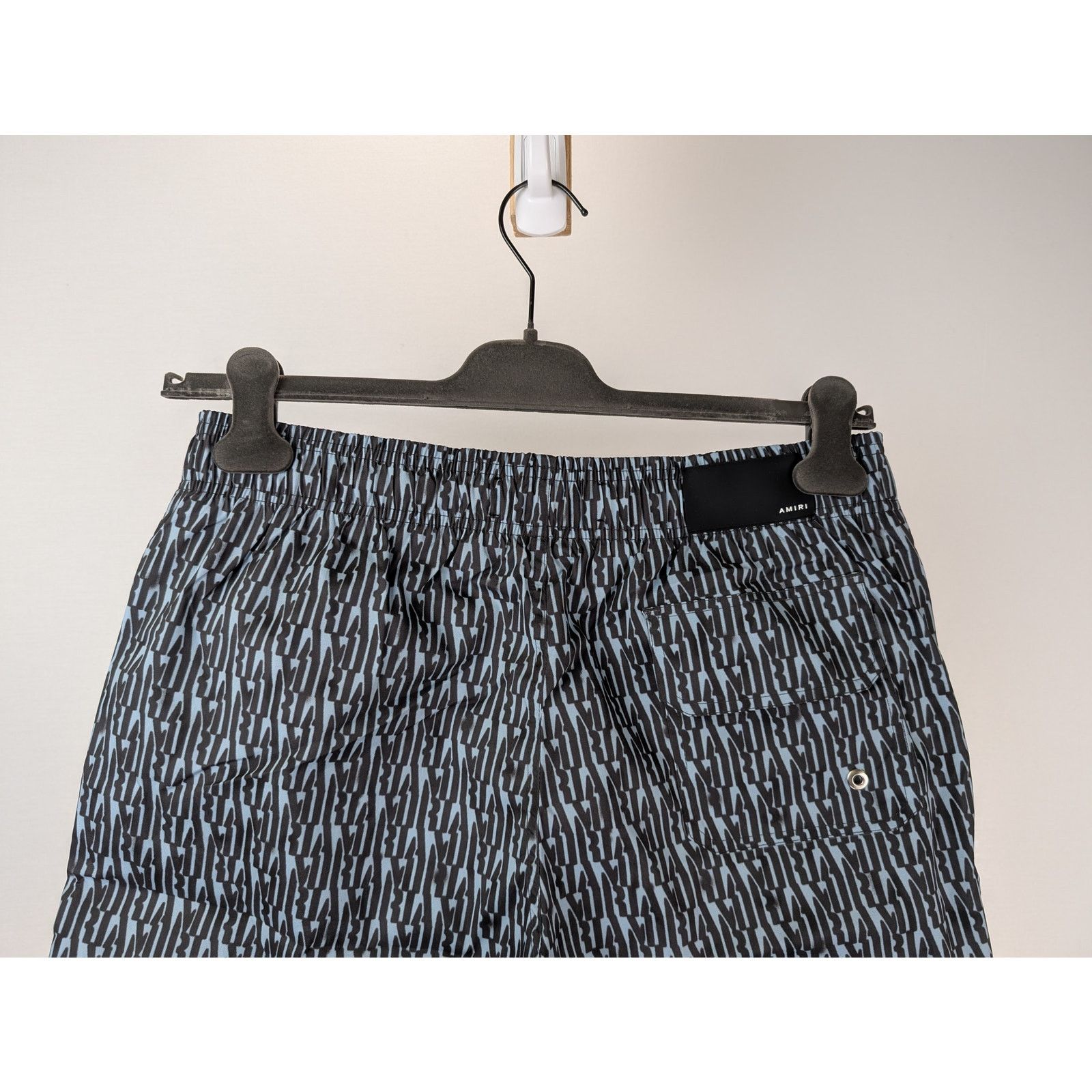 Amiri o1rshd1 Allover Amiri Swim Trunk Swim Shorts in Dusty Blue Size US 34 / EU 50 - 7 Thumbnail