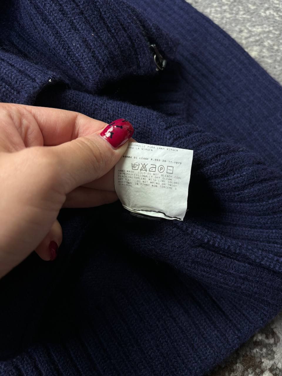 Versace Jeans Couture × Vintage Vintage Versace Jeans Couture Wool Sweater Size US S / EU 44-46 / 1 - 8 Thumbnail