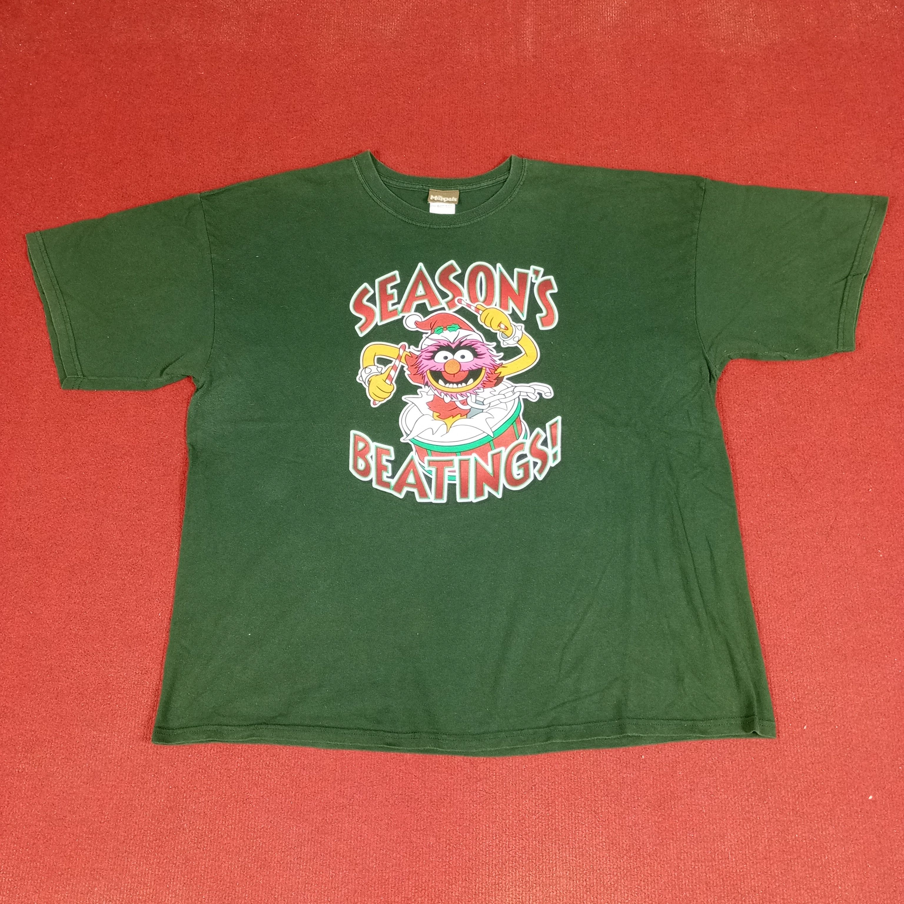Vintage The Muppets Cartoon Tshirt Streetwear Style Size US XXL / EU 58 / 5 - 1 Thumbnail