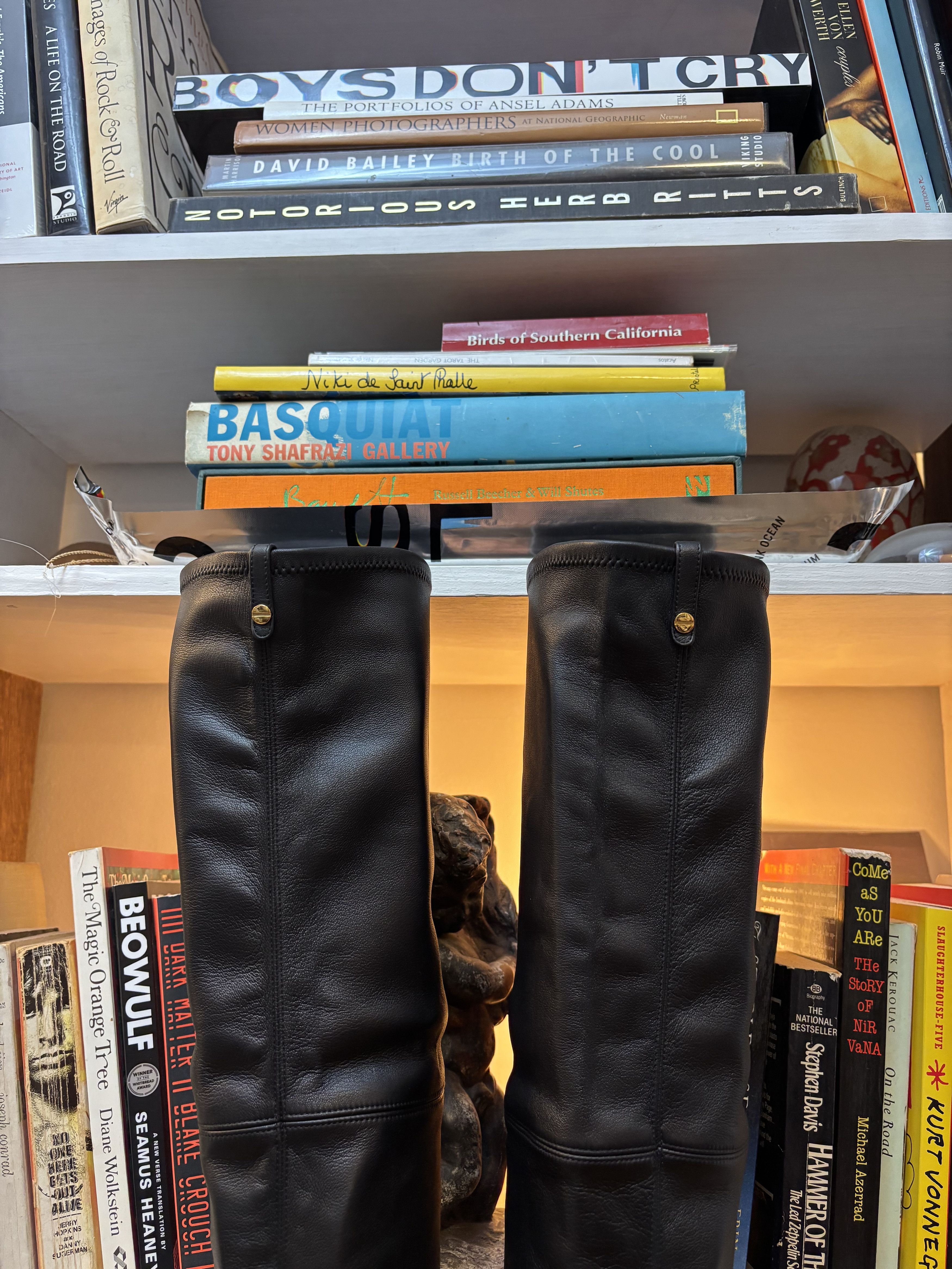 Tom Ford Tom ford T Screw Over-the-knee leather boots Size US 6 / IT 36 - 3 Thumbnail