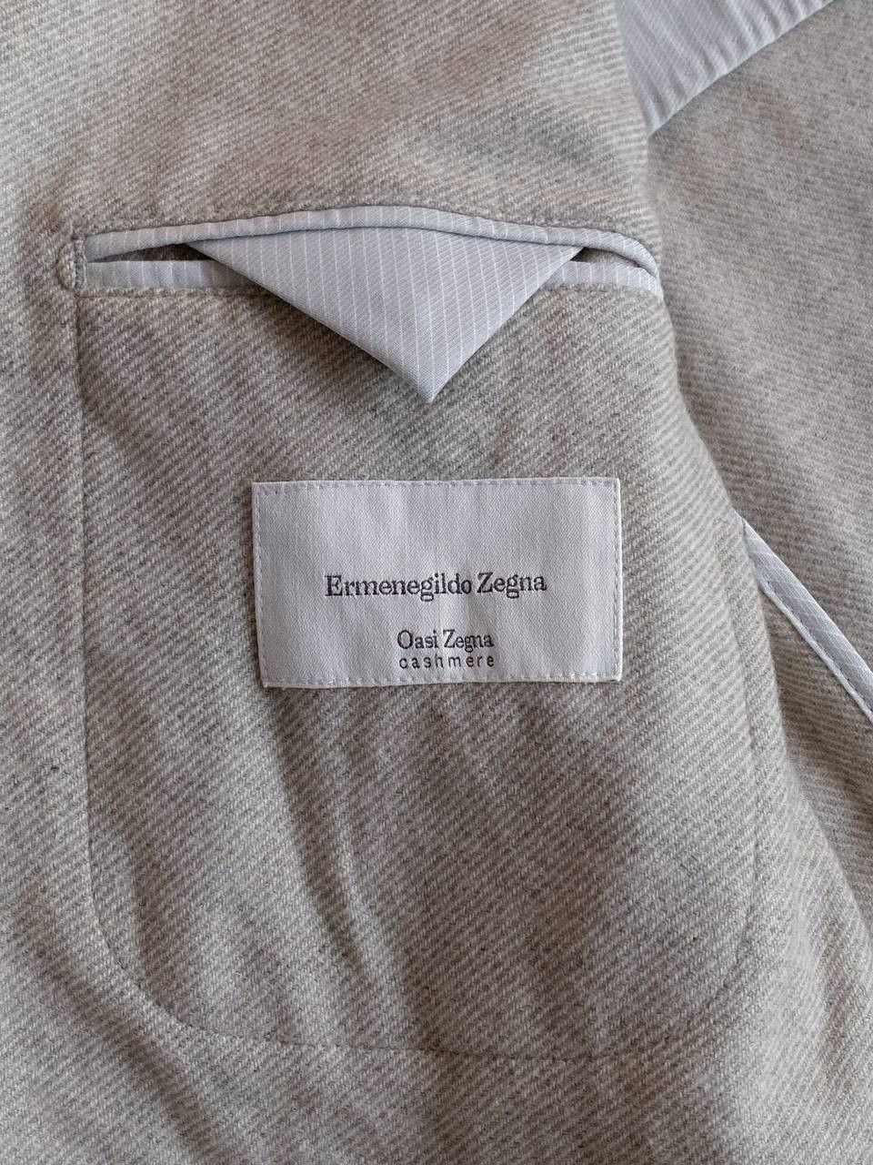 Ermenegildo Zegna Ermenegildo Zegna Oasi Cashmere Blazer 2023 Beige Size 54R - 21 Thumbnail
