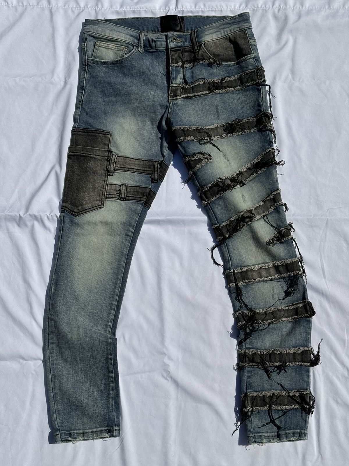 パンツ VALABASAS / 32 Valabasas Valabasas Jeans 32 Stacked Denim | Grailed