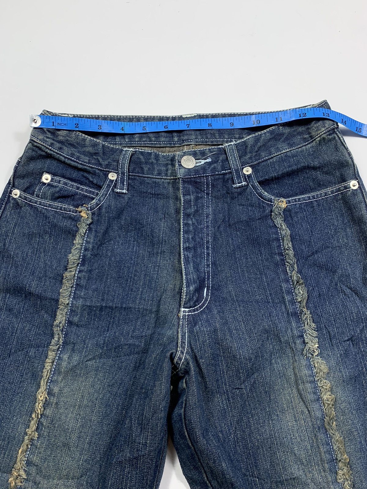If Six Was Nine Japanese Flare boot cut Jeans tornado style Size US 28 / EU 44 - 5 Thumbnail