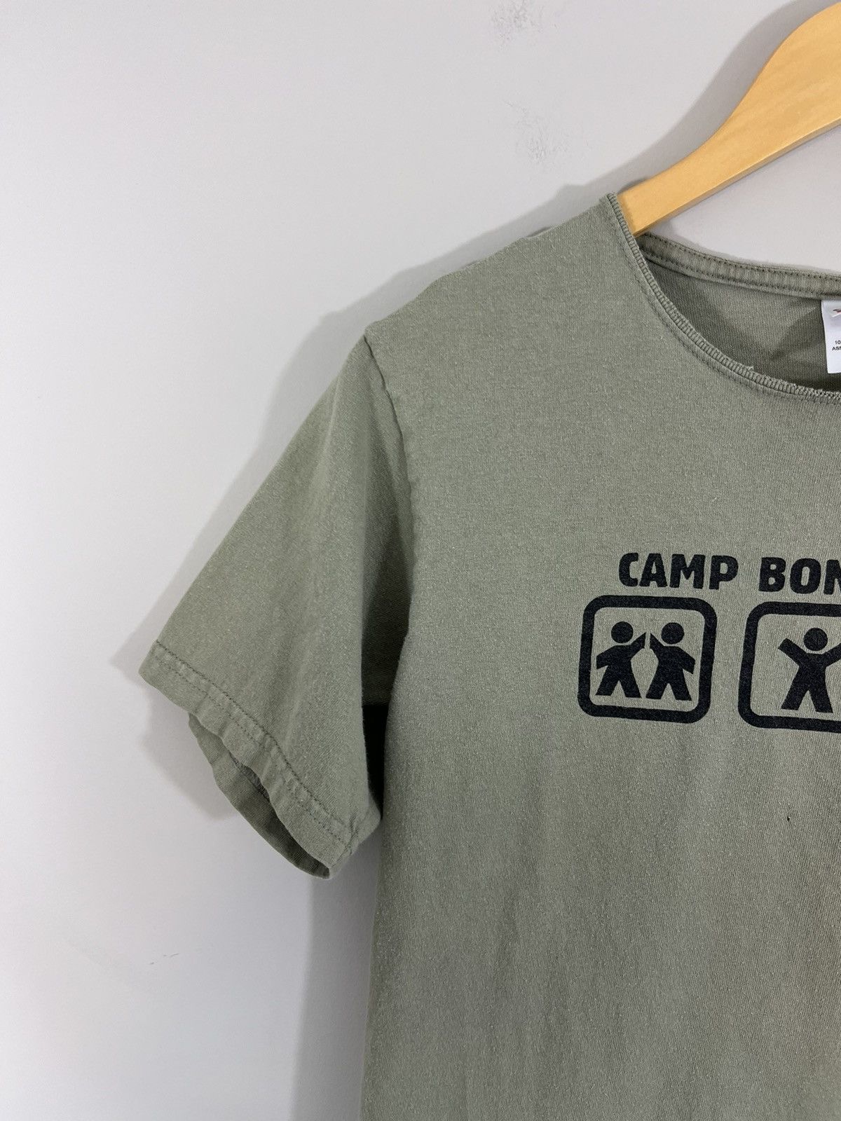 Vintage Vintage Thrashed Camp Faded Olive Tee Size US M / EU 48-50 / 2 - 4 Thumbnail