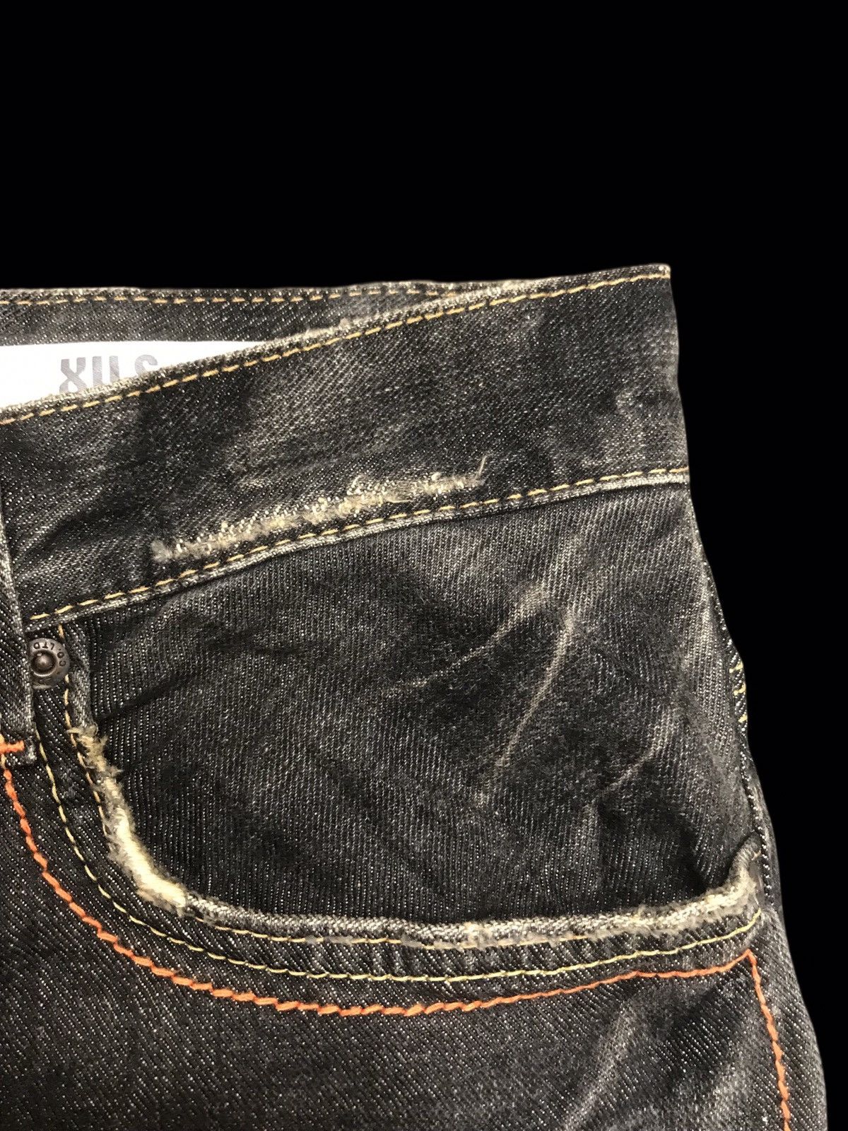 Edwin 💥FLARE💥RARE ARCHIVAL EDWIN XVS MUD WASH FLARE DENIM F247 Size US 33 - 11 Thumbnail