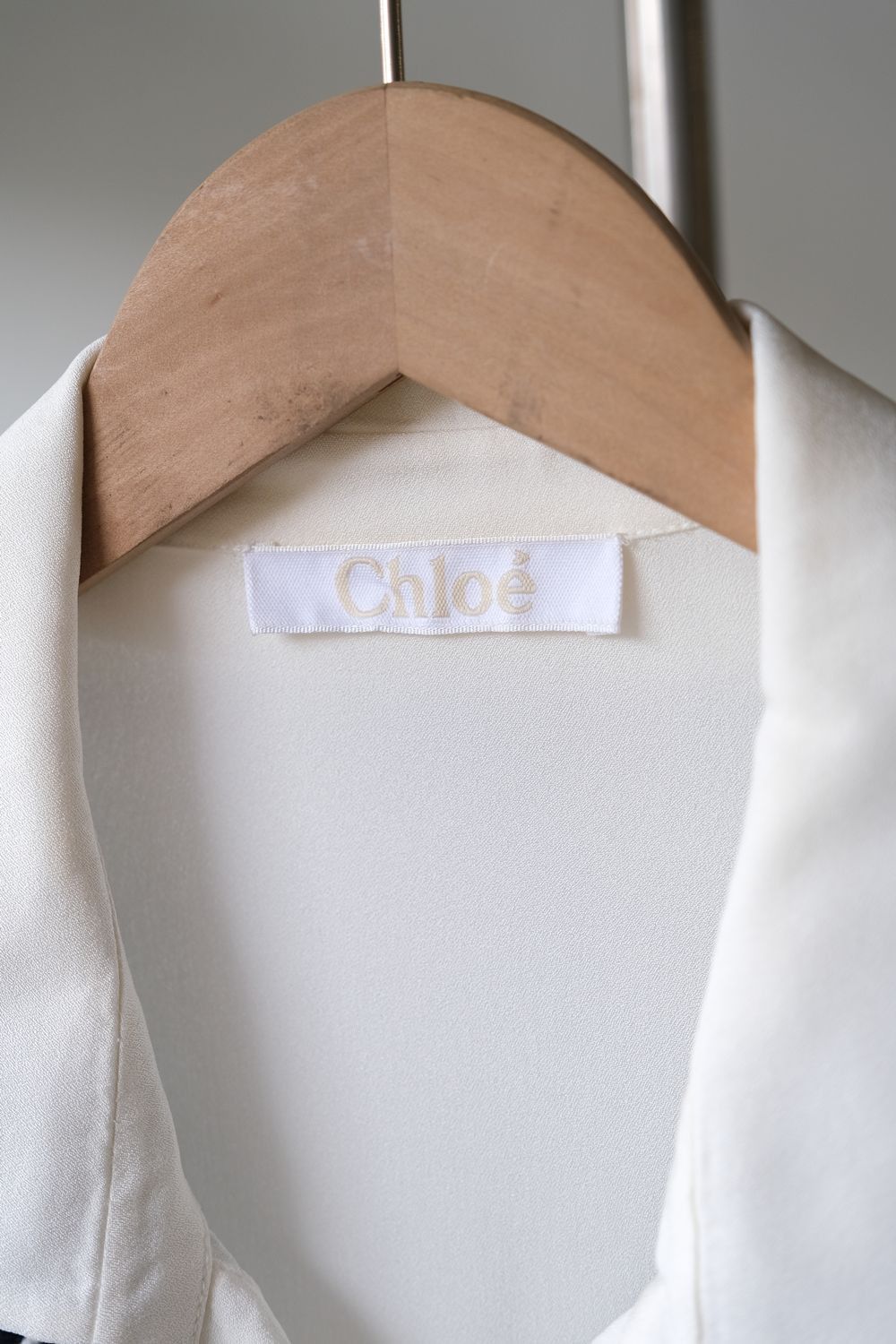 Chloe Chloe Embroidered Lace Open Collar Polo Shirt Size M / US 6-8 / IT 42-44 - 2 Thumbnail