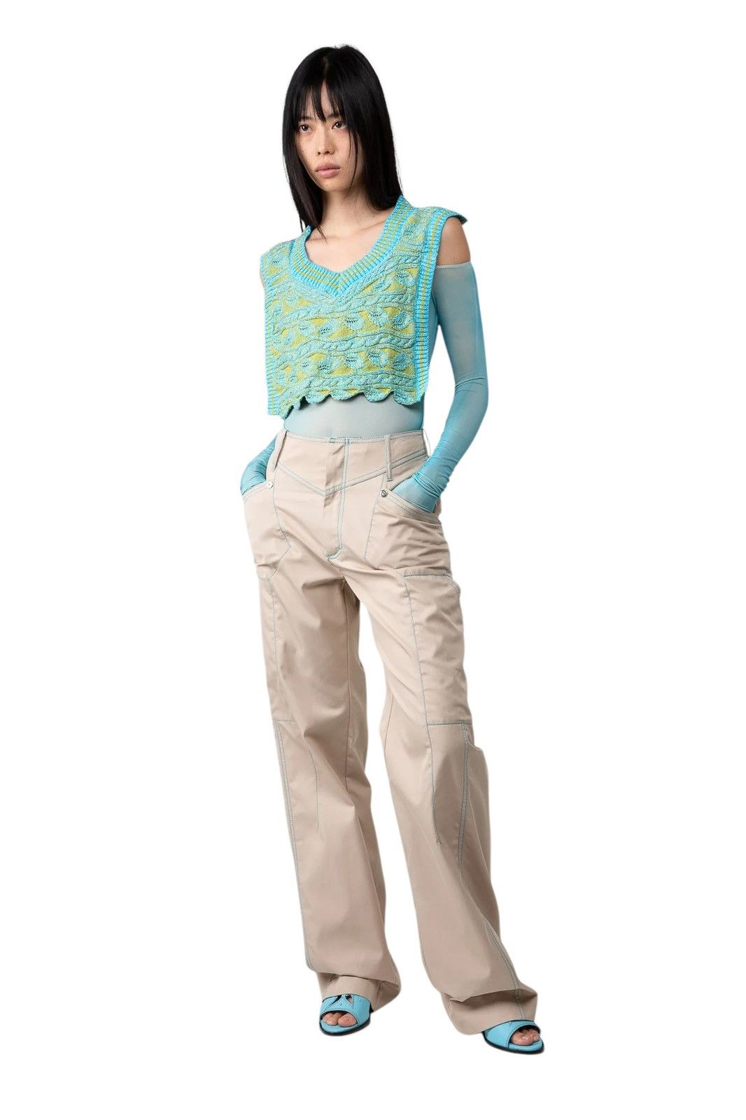 Kiko Kostadinov Bran Carpenter Trouser Size 26" / US 2 / IT 38 - 4 Thumbnail