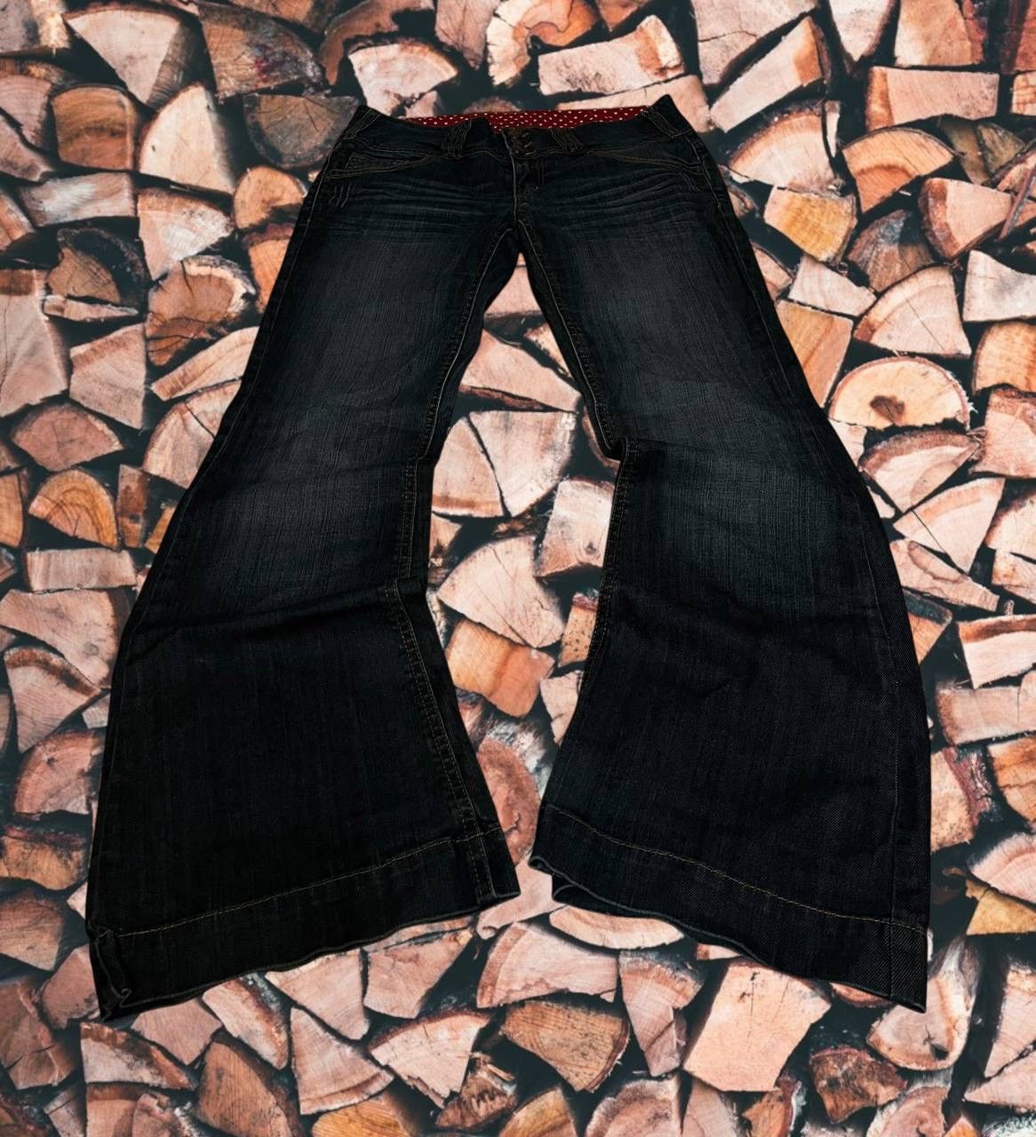 Japanese Brand × Vintage IfSixWasNine japanese Y2K Kapital style flared jeans Size US 32 / EU 48 - 3 Thumbnail