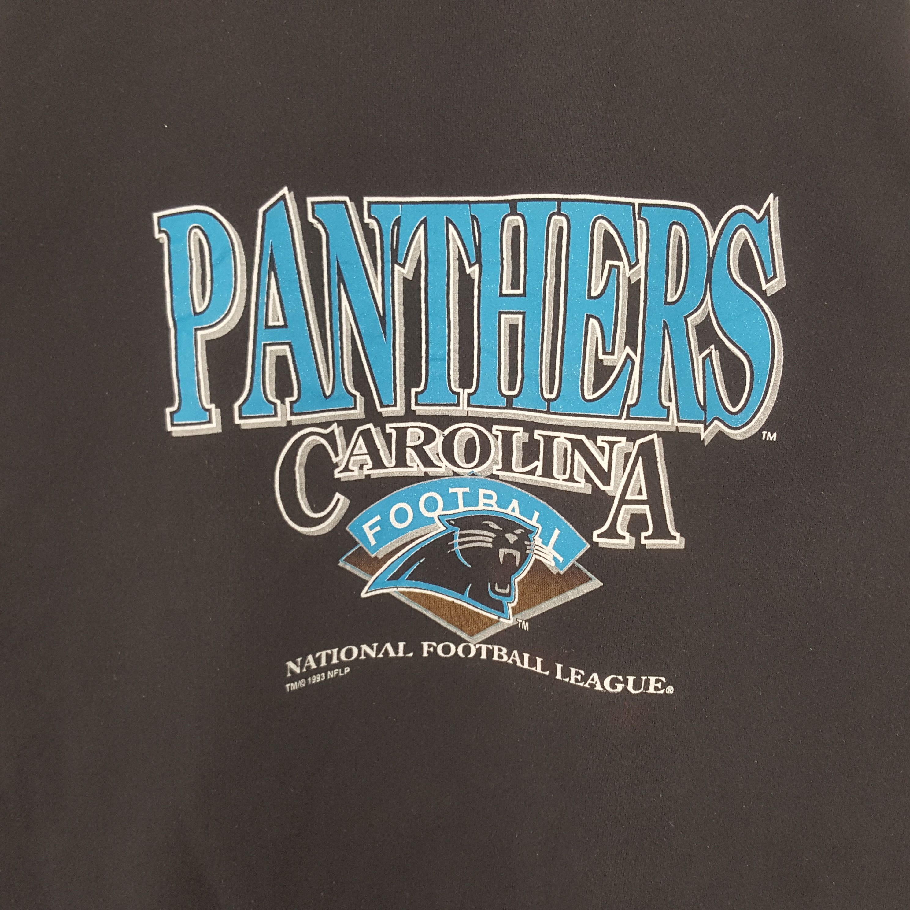 NFL Vintage Panthers Carolina American Football Sweatshirt RR5 Size US L / EU 52-54 / 3 - 2 Thumbnail
