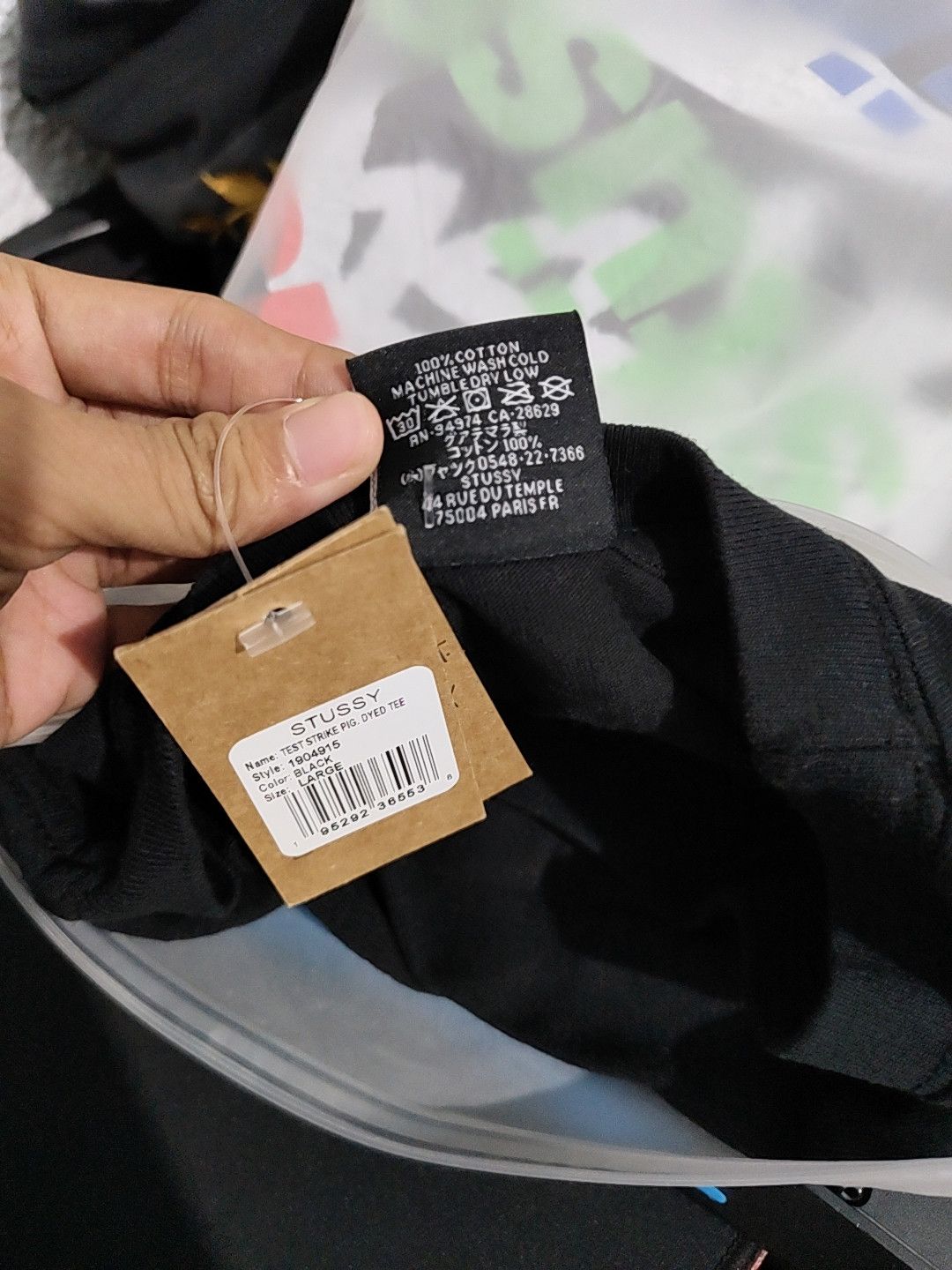 Stussy Stussy 8ball test strike pigment dyed tee Size US XL / EU 56 / 4 - 6 Thumbnail