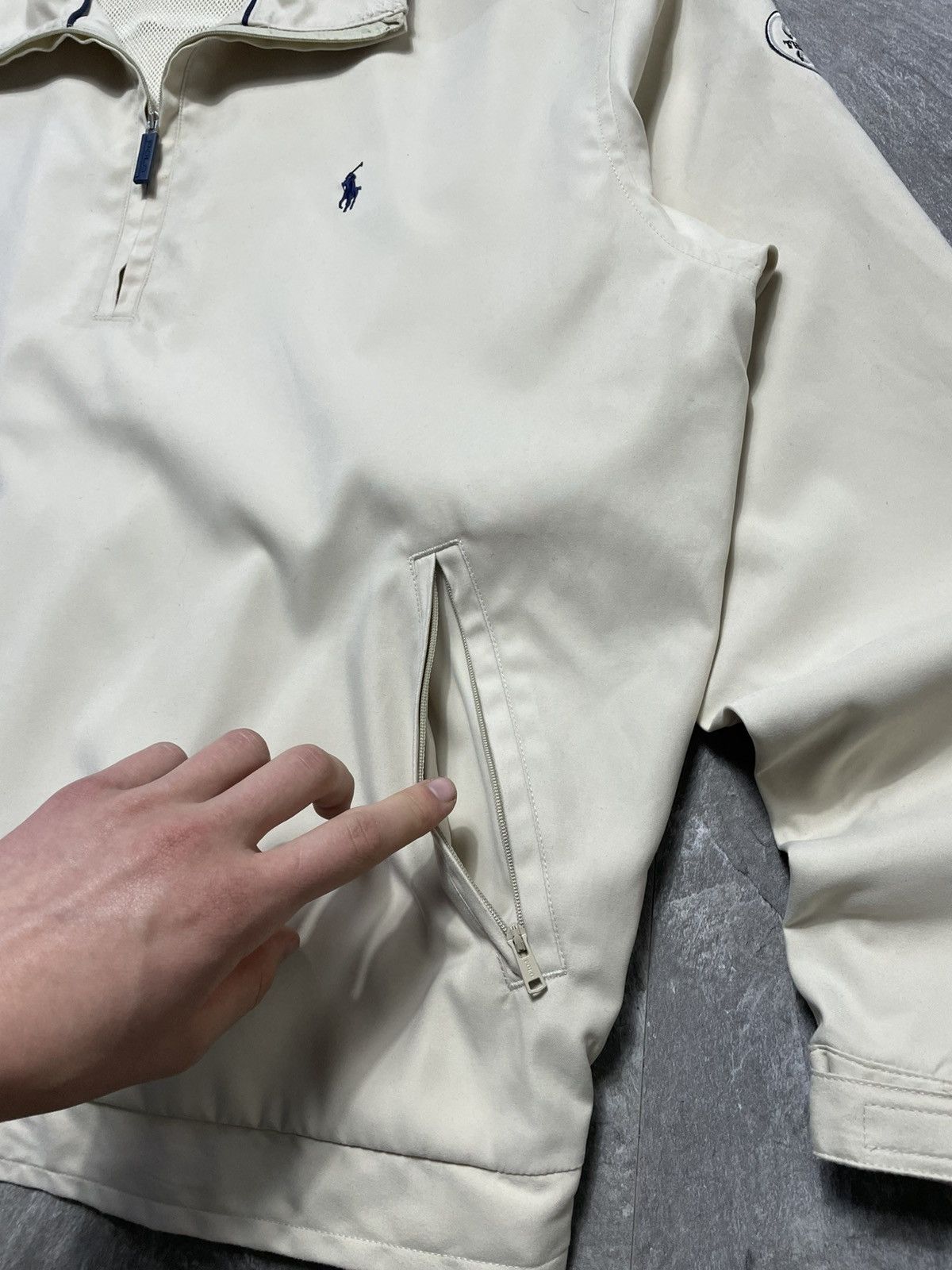 Polo Ralph Lauren Vintage Polo Golf Ralph Lauren 1/3 Zip Light Jacket Lampo Size US M / EU 48-50 / 2 - 5 Thumbnail