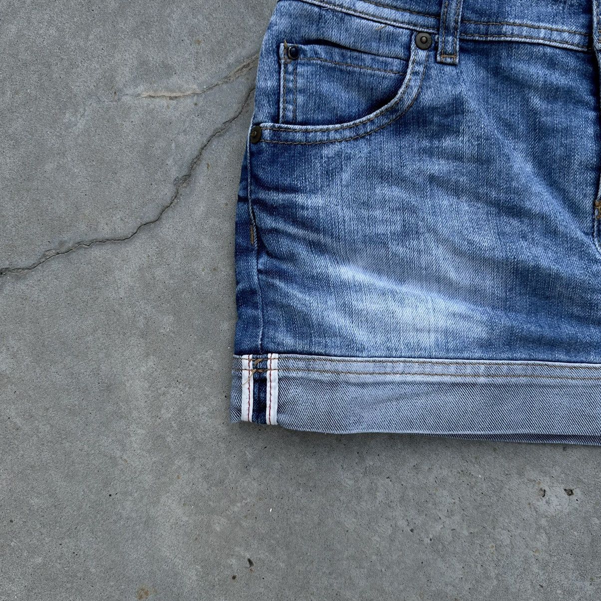Japanese Brand × Vintage Vintage Japanese Style Denim Jeans Mini Skirt Y2K 00s USA Size 27" / US 4 / IT 40 - 3 Thumbnail