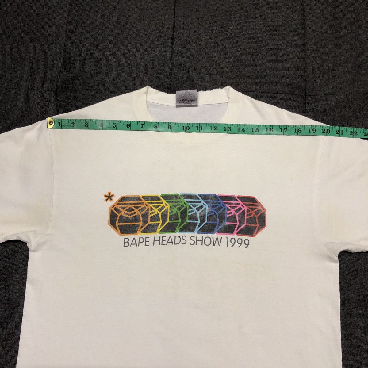 Bape × Nigo RARE OG Vintage 1999 Bape Head Show Tee Size US L / EU 52-54 / 3 - 21 Thumbnail