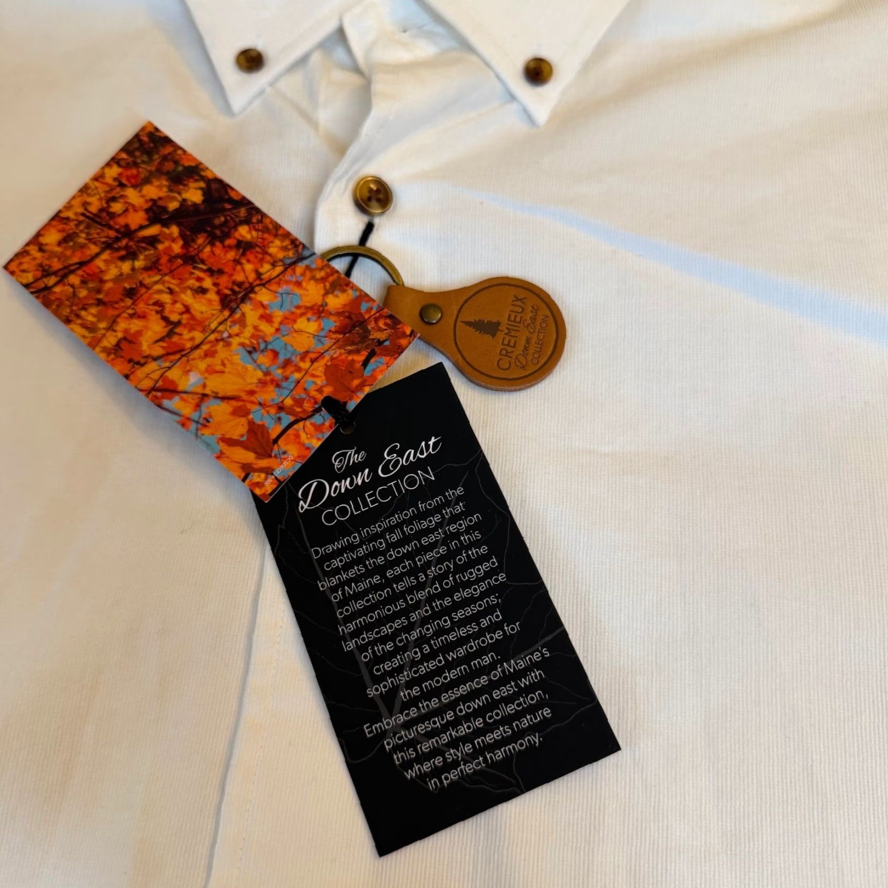 Cremieux Cremieux Down East Mens XL White Landscape Fox Graphic Button-Down Shirt NWT Size US XL / EU 56 / 4 - 3 Thumbnail