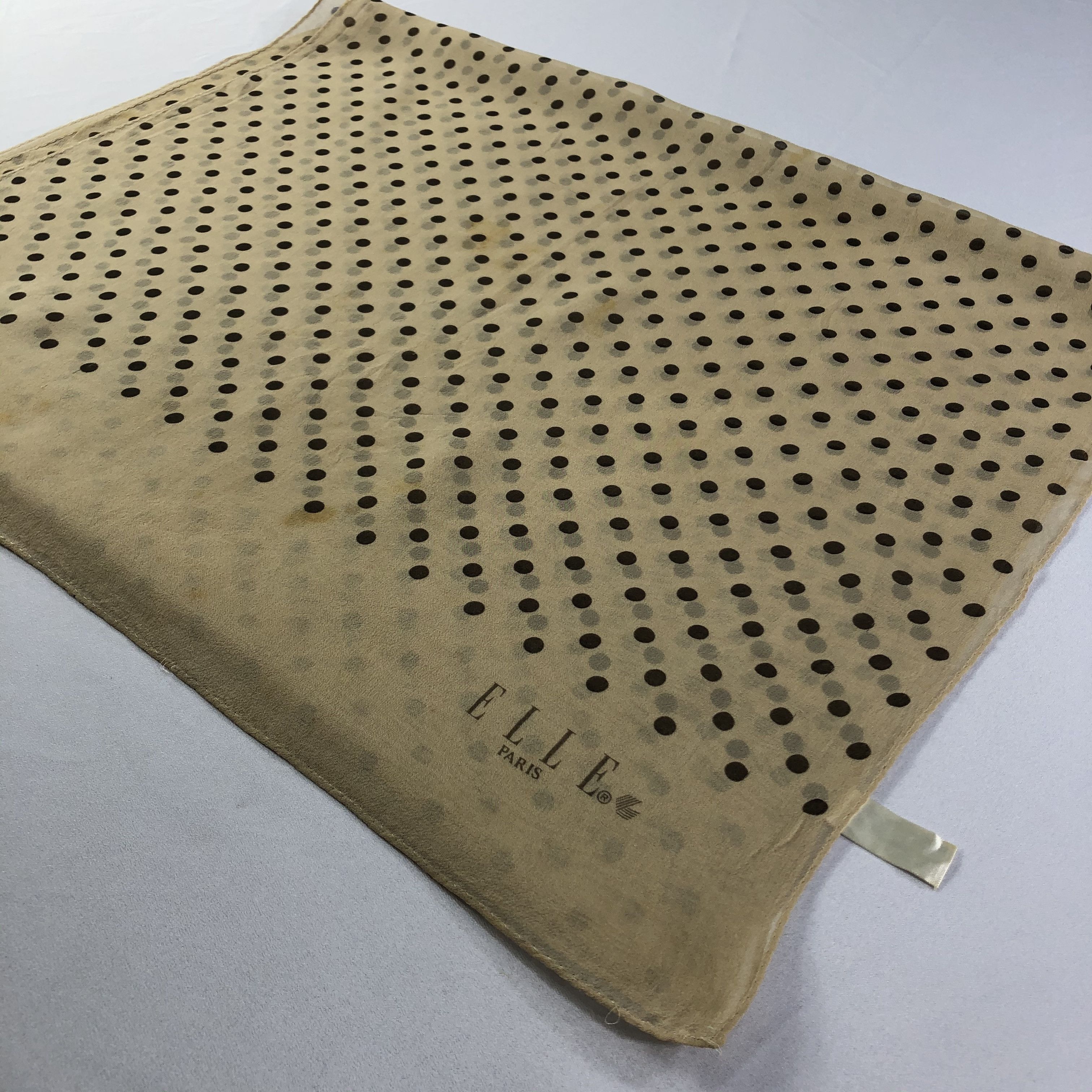 Vintage Vintage Elle Silk Scarf Size ONE SIZE - 4 Thumbnail