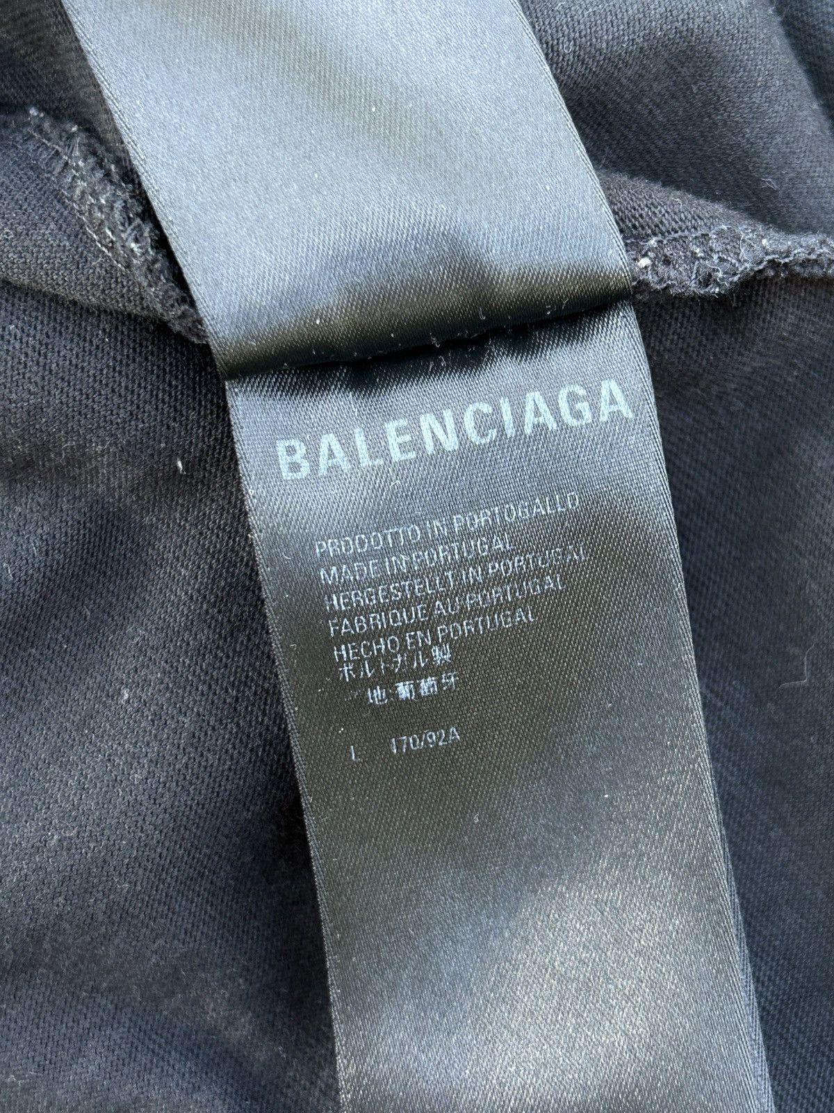 Balenciaga × The Simpsons Balenciaga x The Simpsons 2021 Short Sleeve T-Shirt Black Size L / US 10 / IT 46 - 14 Thumbnail