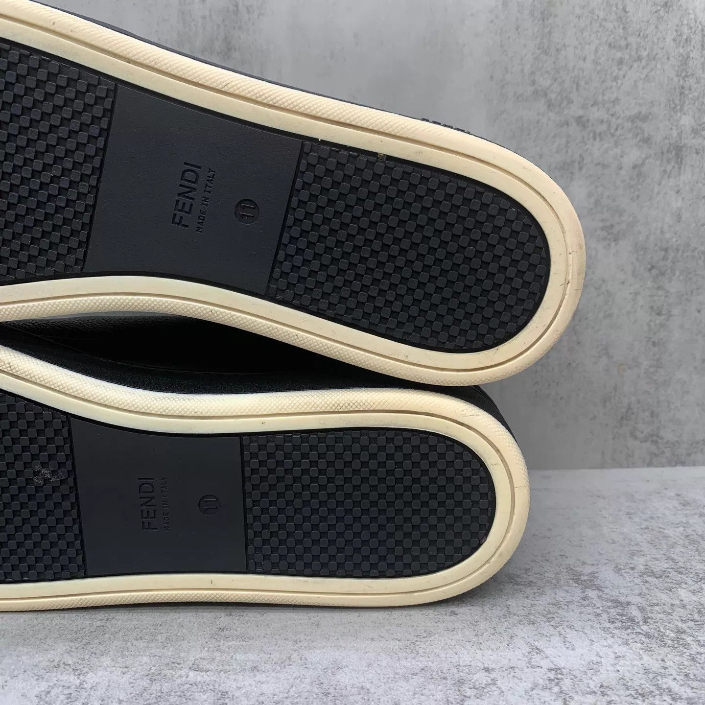 Fendi FENDI Brown FF Monogram Low-Top Sneakers Size 45 98 New Size US 12 / EU 45 - 9 Thumbnail