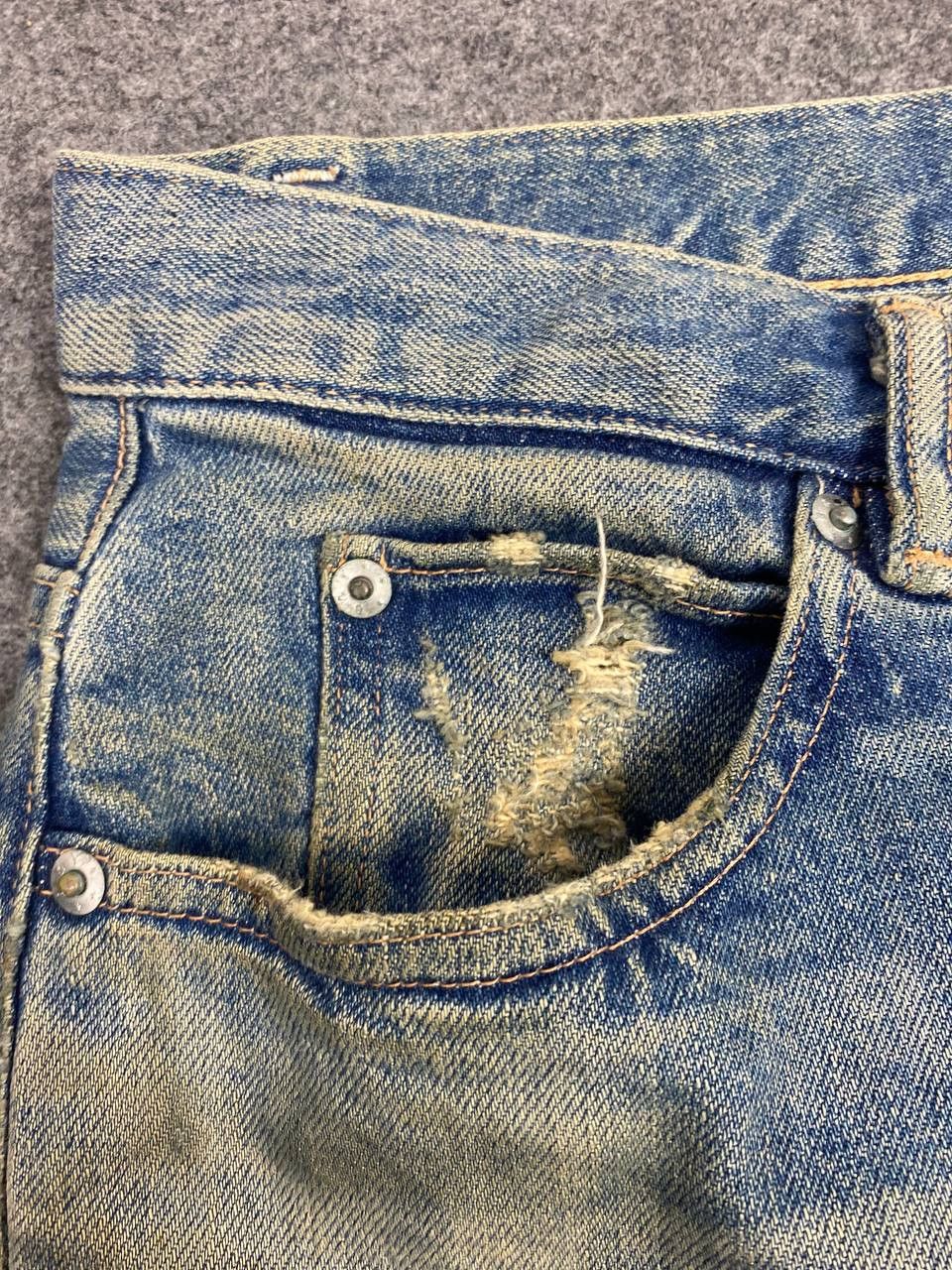 BEAUTY&YOUTH beauty & youth by united arrows distressed denim nice design Size US 31 - 10 Thumbnail