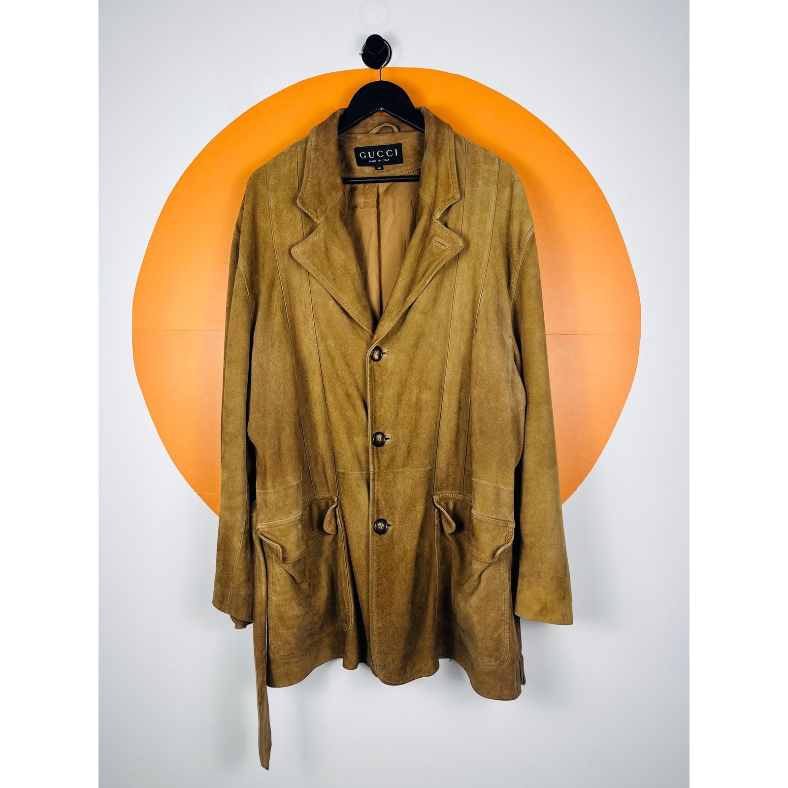 Gucci × Tom Ford GUCCI TOM FORD LEATHER COAT JACKET | Grailed