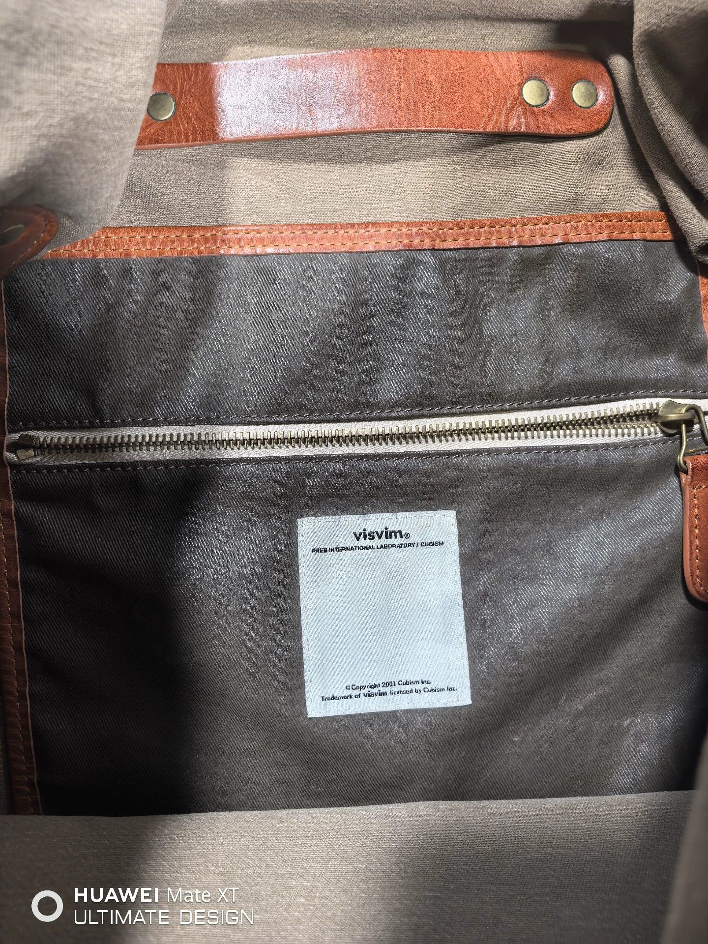 Visvim VISVIM 16AW SERVICES SHOULDER BAG waxed wool hunter Size ONE SIZE - 5 Thumbnail