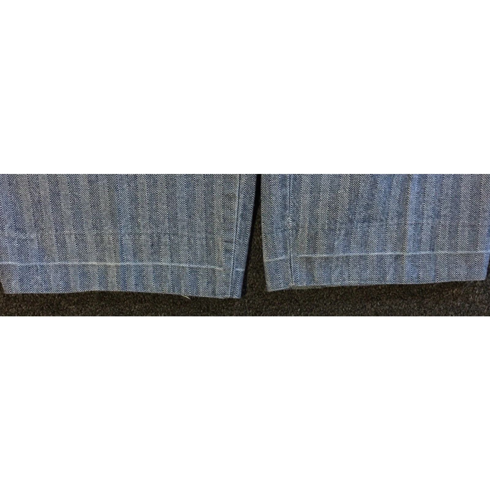 Levi's VINTAGE Levis Pants Mom 32 USA Herringbone 80s Grunge Punk Biker 70s Conductor Size 24" / US 00 / IT 34 - 4 Thumbnail