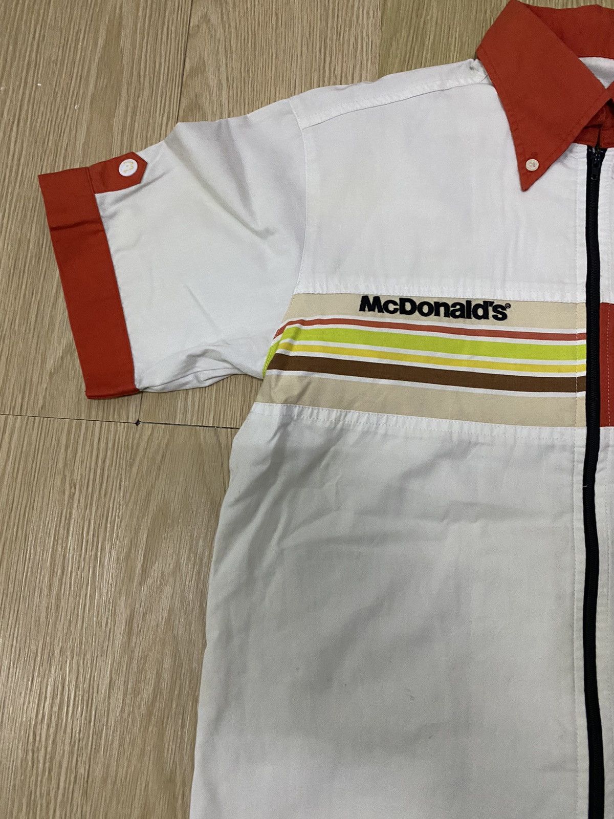 Japanese Brand × Vintage Mcdonald staff jacket Size US M / EU 48-50 / 2 - 3 Thumbnail