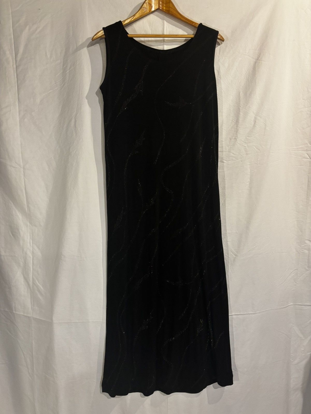 Other Black sleeveless Dress.wd297 Size L / US 10 / IT 46 - 1 Thumbnail