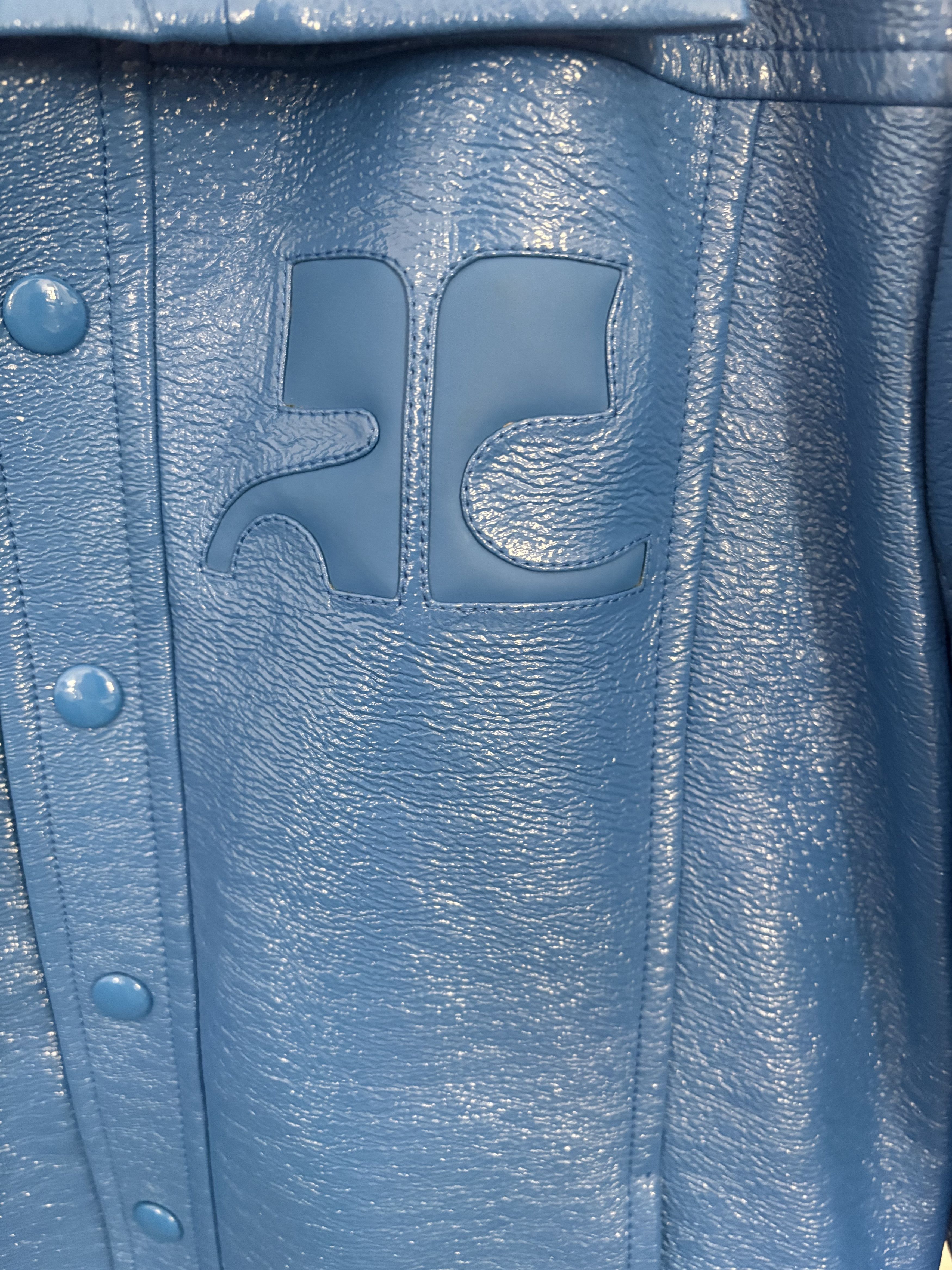Courreges Courreges jacket men blue Size US XL / EU 56 / 4 - 4 Thumbnail