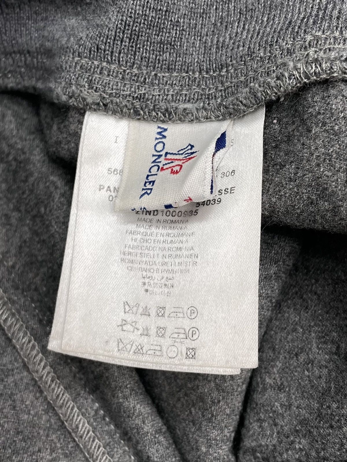 Moncler Moncler 100% Virgin Wool Knit Joggers – Grey – Size IT 40 Size 27" / US 4 / IT 40 - 11 Thumbnail