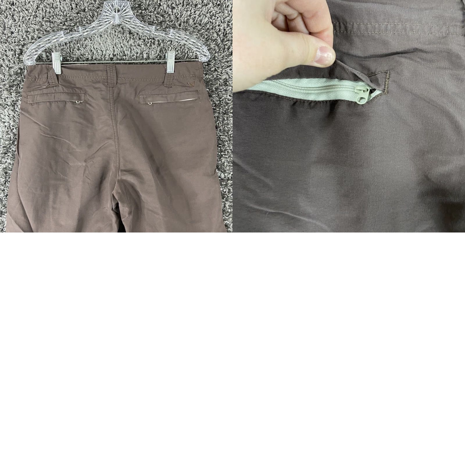 Vintage White Sierra Think Outside Brown Capri Women’s 8 Capri Pants Brown Women 8 Think Outside White Sierra Womens Size ONE SIZE - 9 Thumbnail
