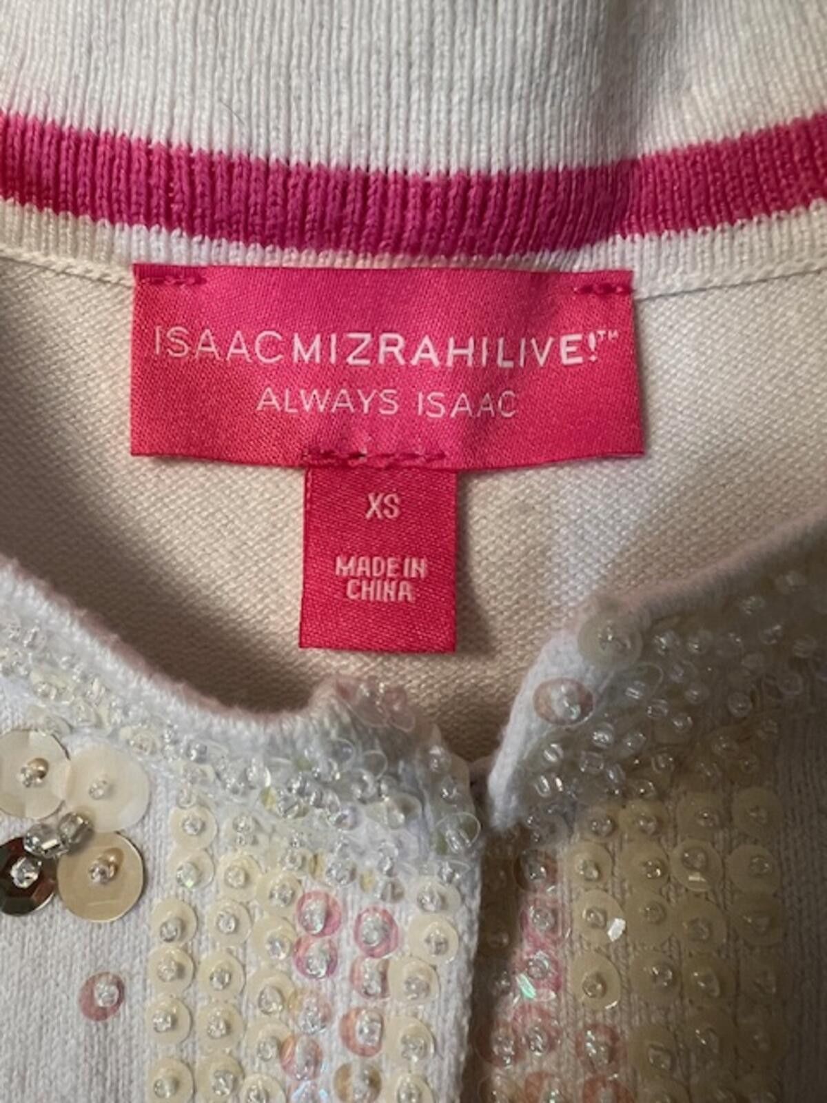 Isaac Mizrahi Isaac Mizrahi Live Always Isaac Embellished Sweater Size XS / US 0-2 / IT 36-38 - 5 Thumbnail
