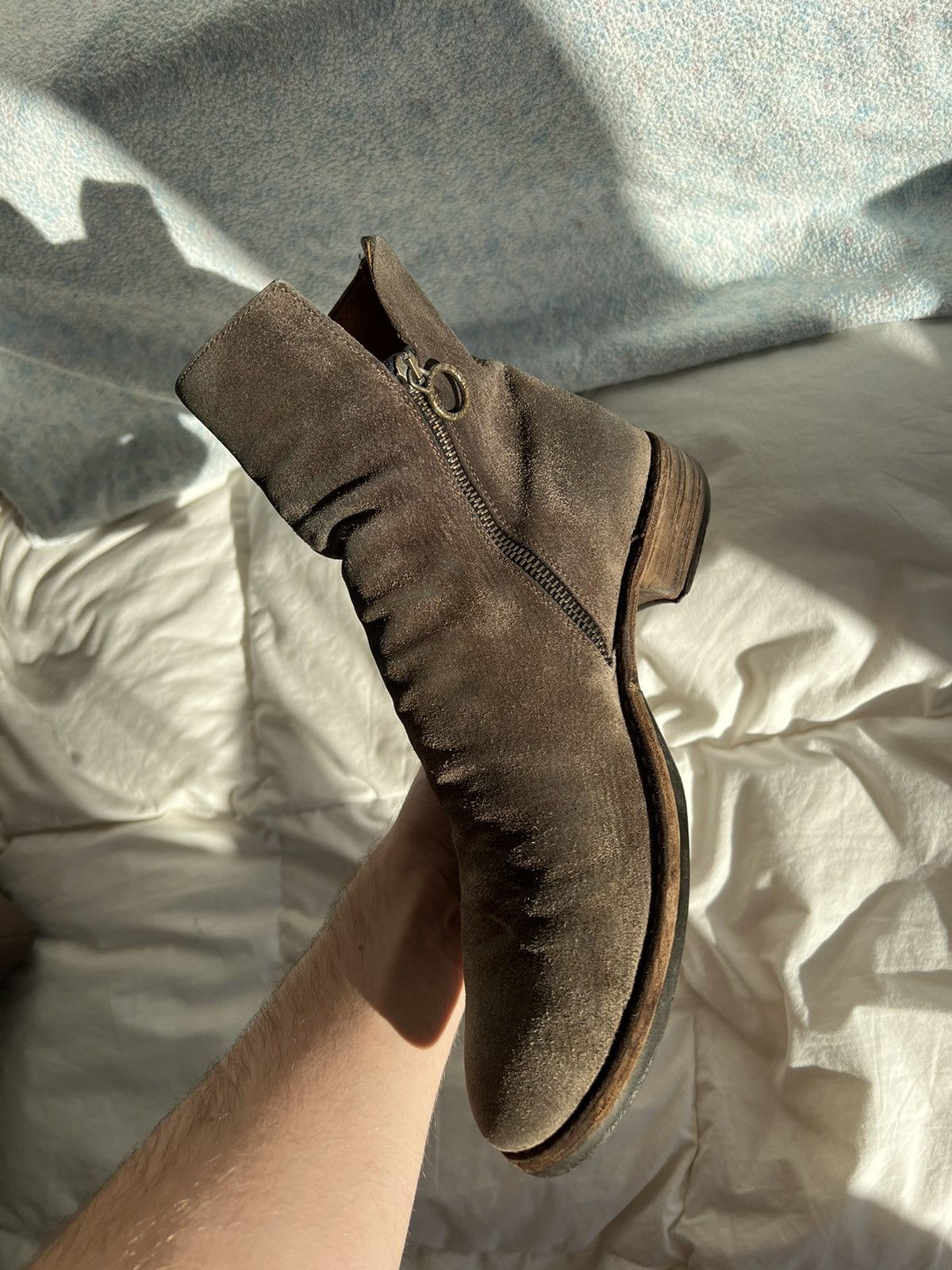 Fiorentini + Baker FIORENTINI+BAKER ELF Suede Leather Boots Guidi style Size US 8.5 / EU 41-42 - 10 Thumbnail