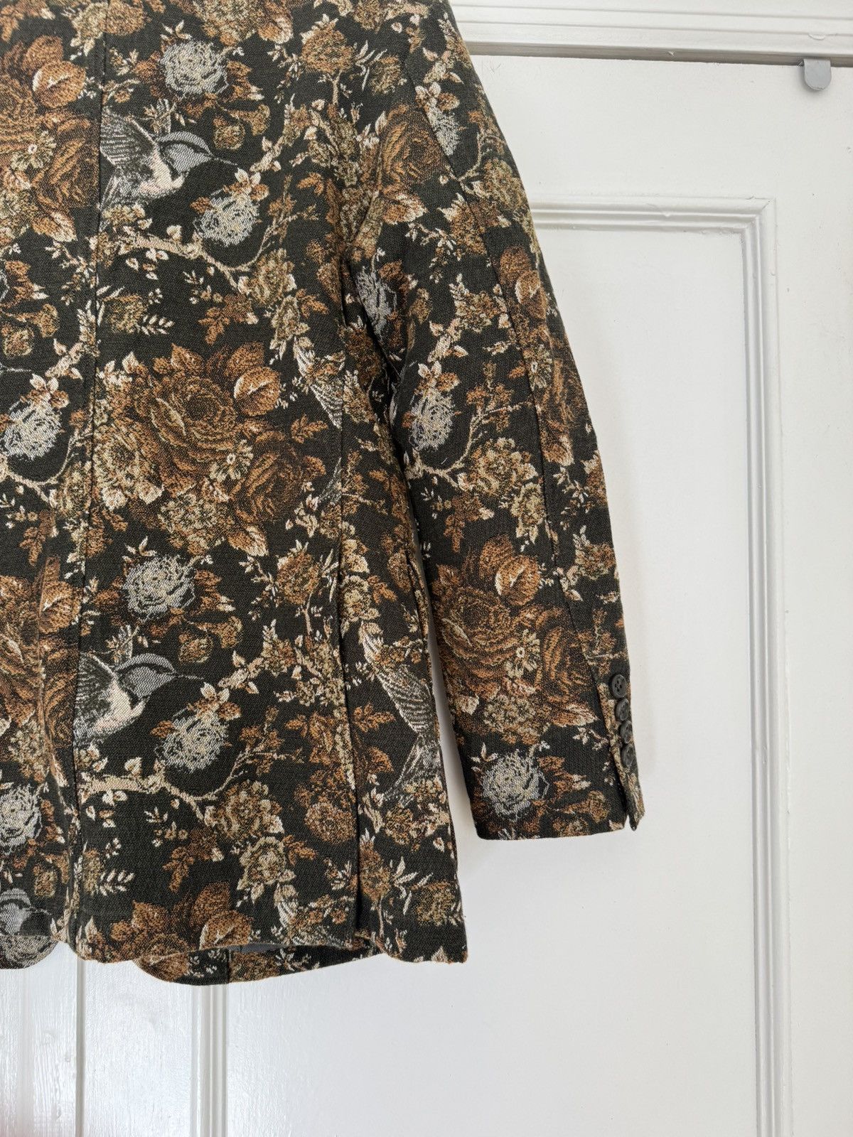 Engineered Garments Engineered Garments Baker Hummingbird Jacquard Jacket XS Size 36S - 16 Thumbnail
