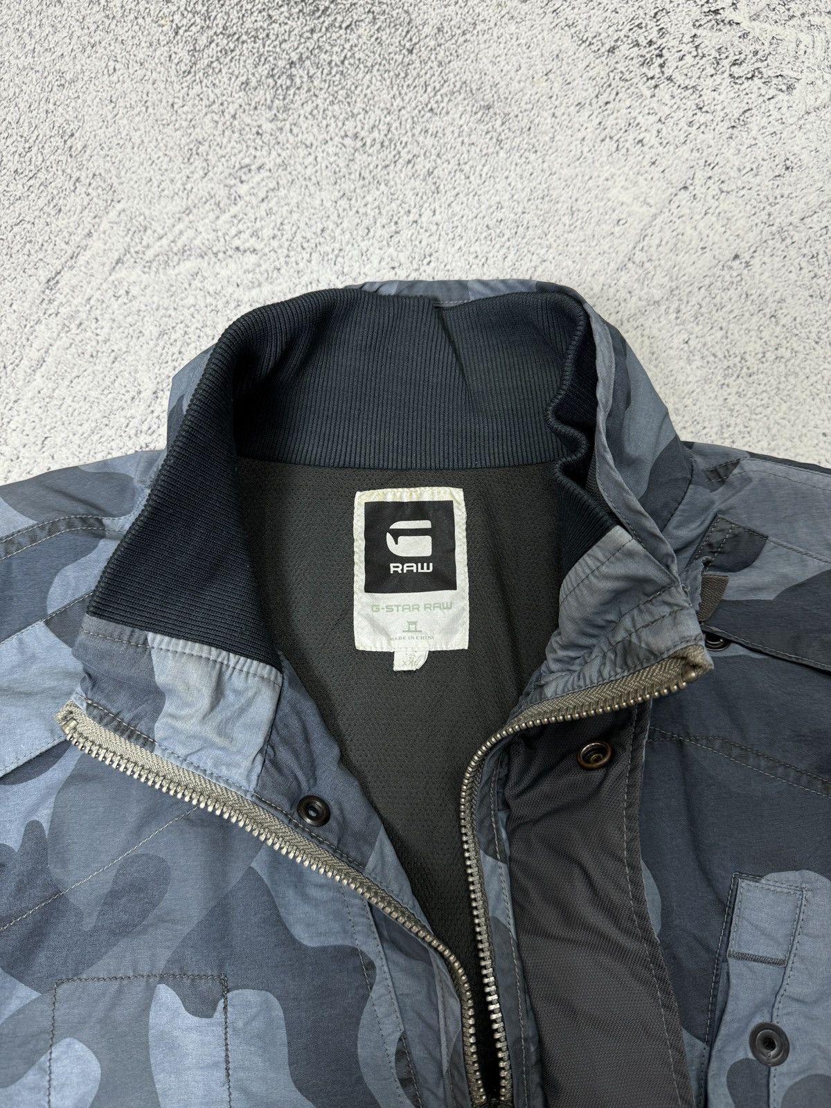 G-Star G-Star Raw Military Multipockets Camo Light Jacket Full Zip Size US XL / EU 56 / 4 - 8 Thumbnail